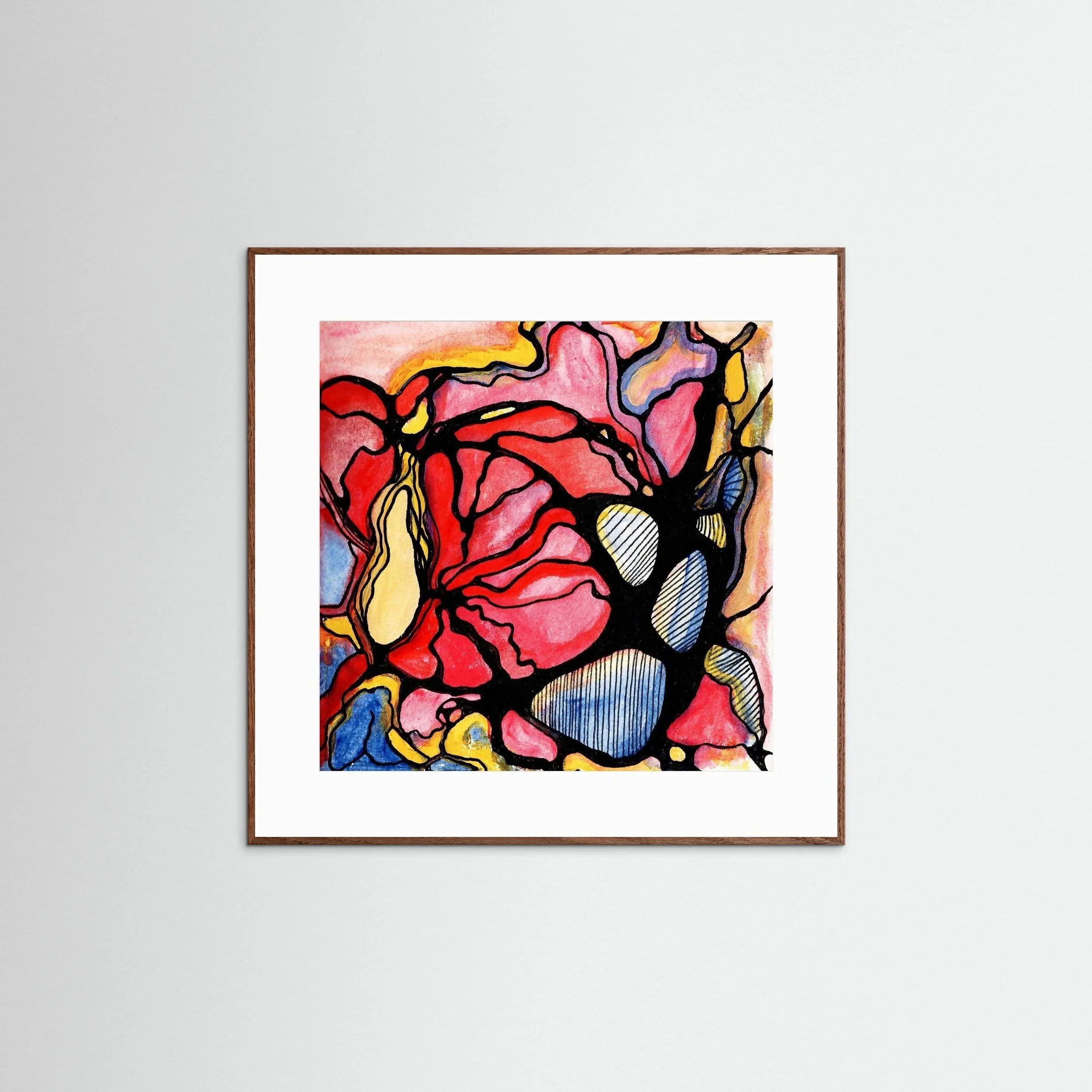 Canvas Print: Broken Heart - Silvia Pusceddu | Contemporary Art Prints