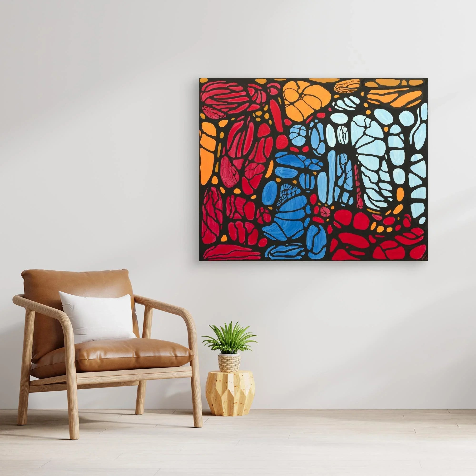 Canvas Print: Fragments - Silvia Pusceddu | Contemporary Art Prints