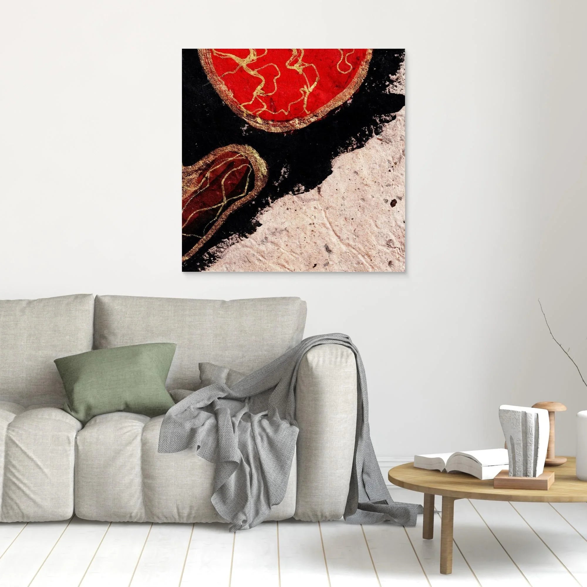 Canvas Print: Etheral Tide - Silvia Pusceddu | Contemporary Art Prints