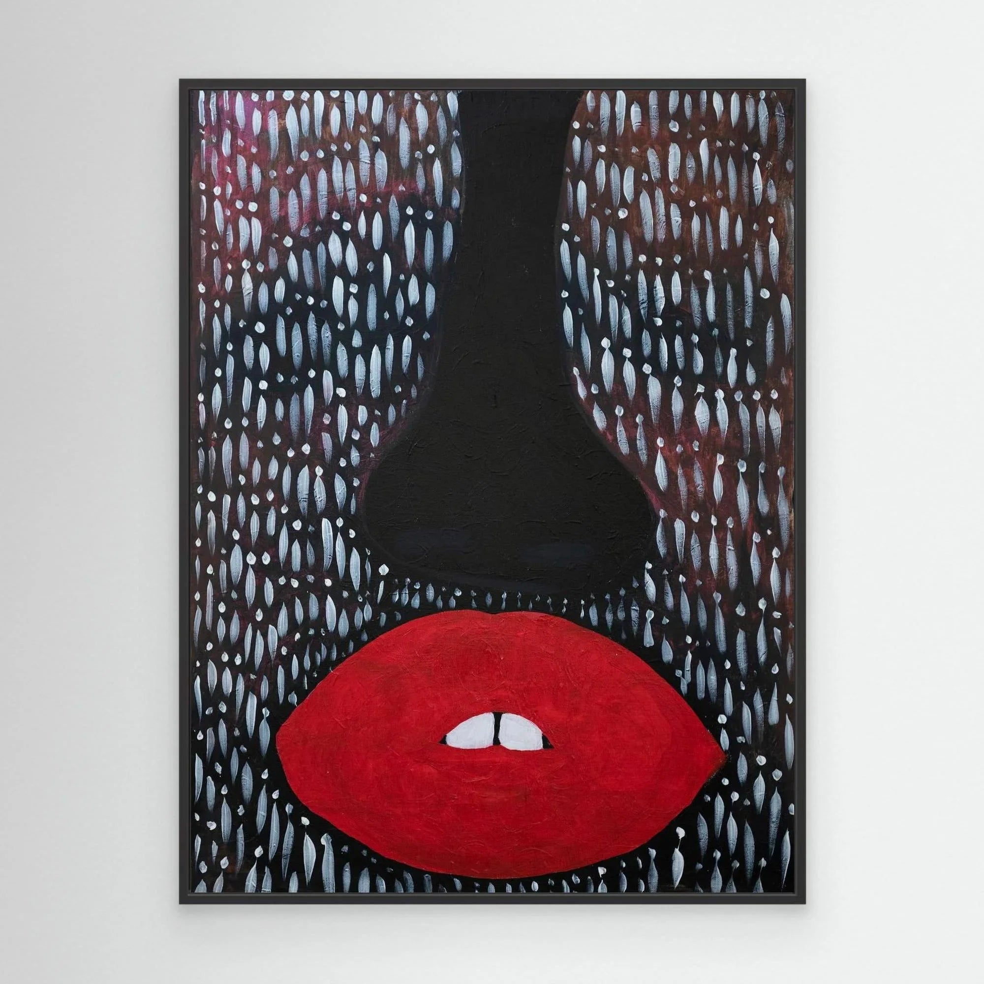 Canvas Print: Lips - Silvia Pusceddu | Contemporary Art Prints