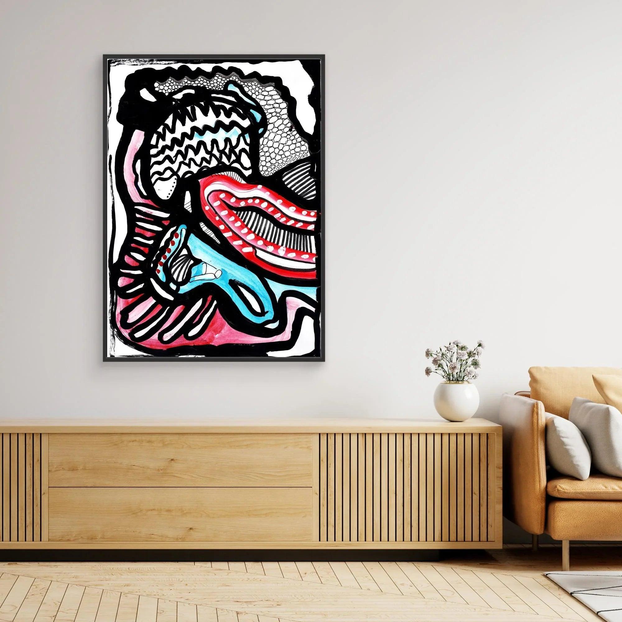 Canvas Print: Tribe - Silvia Pusceddu | Contemporary Art Prints