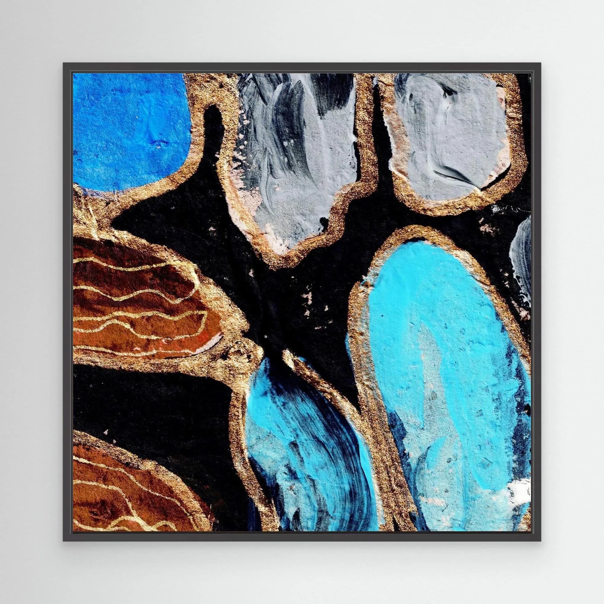 Canvas Print: Embrace - Silvia Pusceddu | Contemporary Art Prints