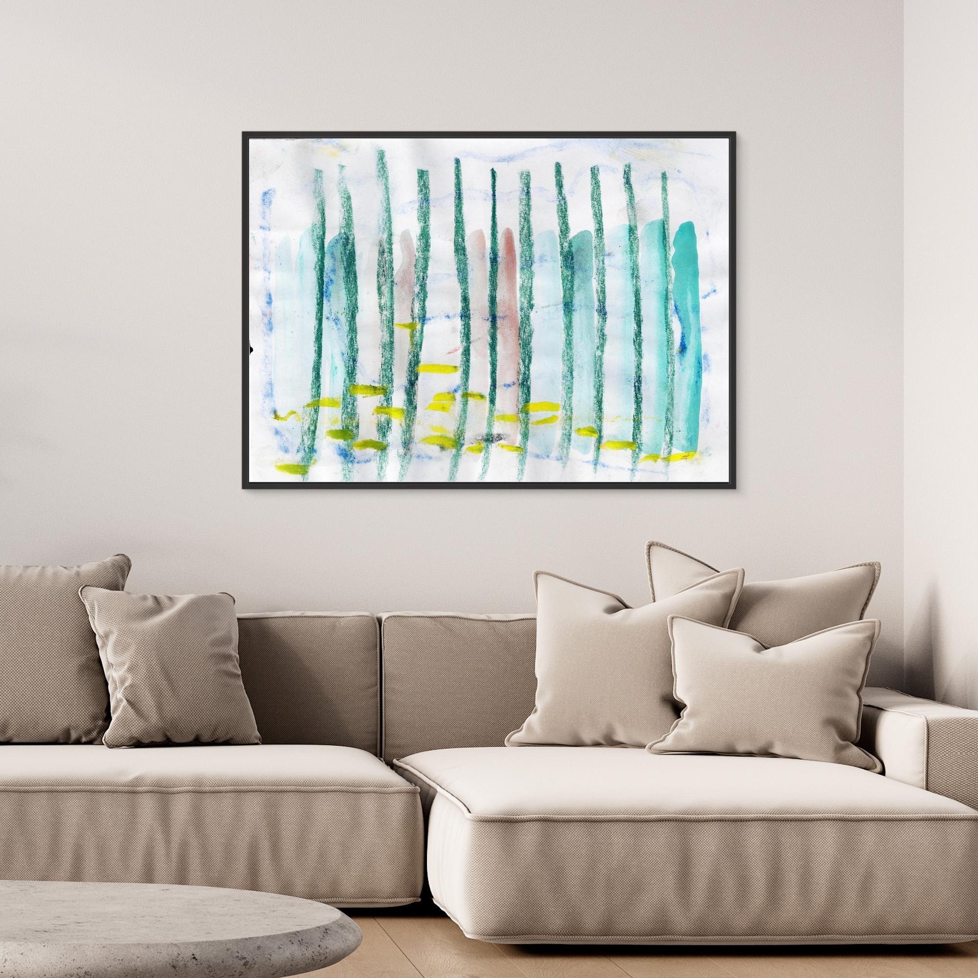 Canvas Print: Fieno - Silvia Pusceddu | Contemporary Art Prints