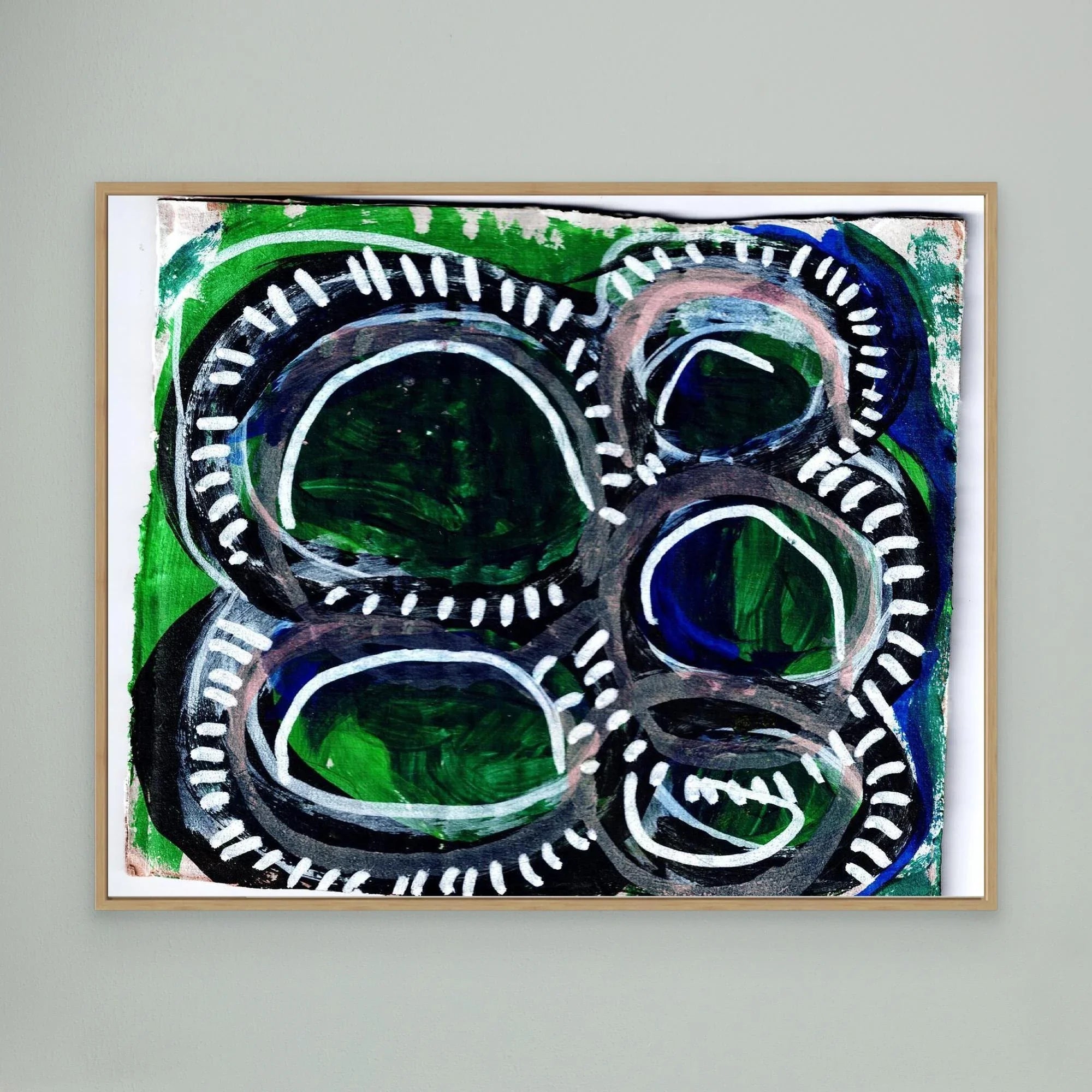 Canvas Print: Bubbles - Silvia Pusceddu | Contemporary Art Prints