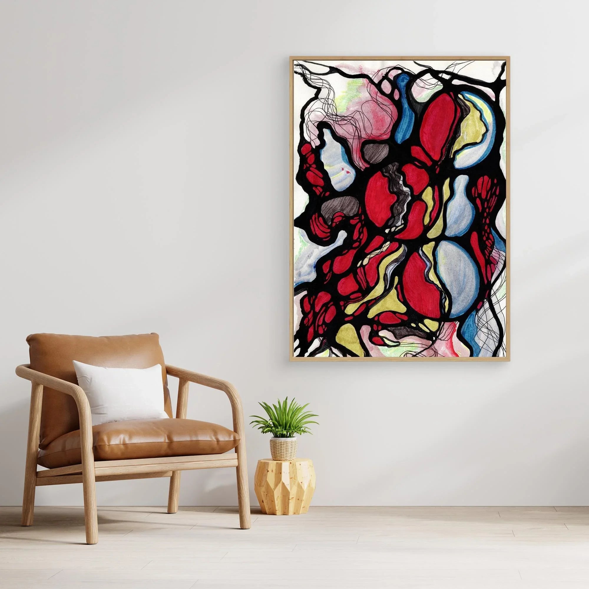 Canvas Print: Complacency - Silvia Pusceddu | Contemporary Art Prints