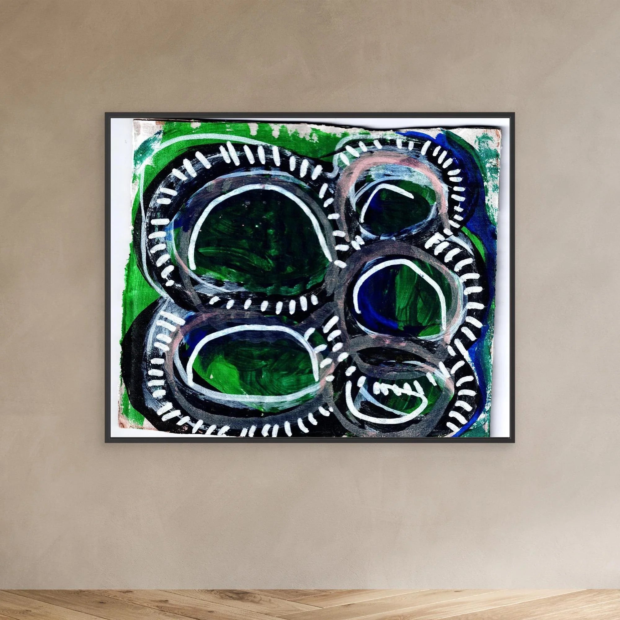 Canvas Print: Bubbles - Silvia Pusceddu | Contemporary Art Prints