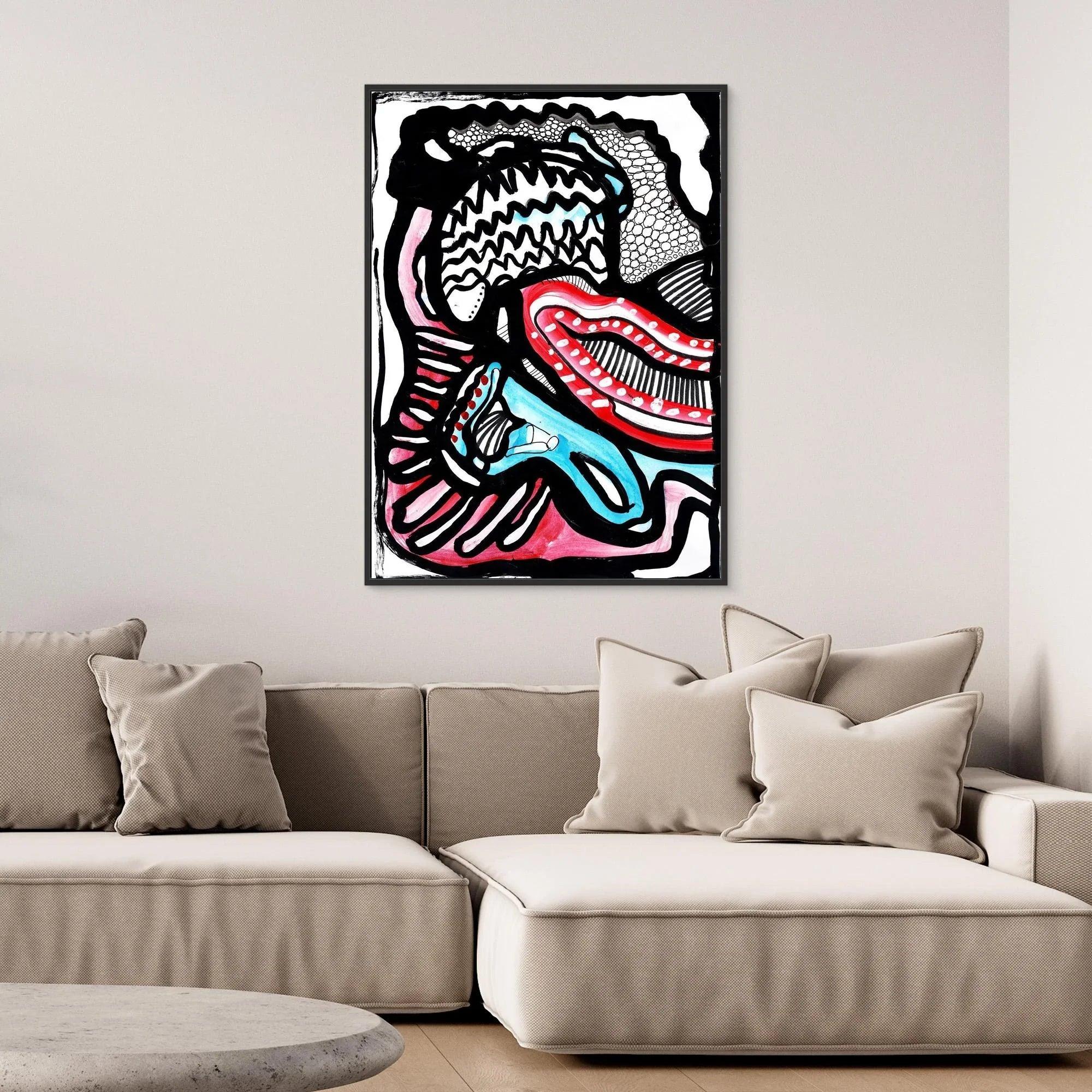 Canvas Print: Tribe - Silvia Pusceddu | Contemporary Art Prints
