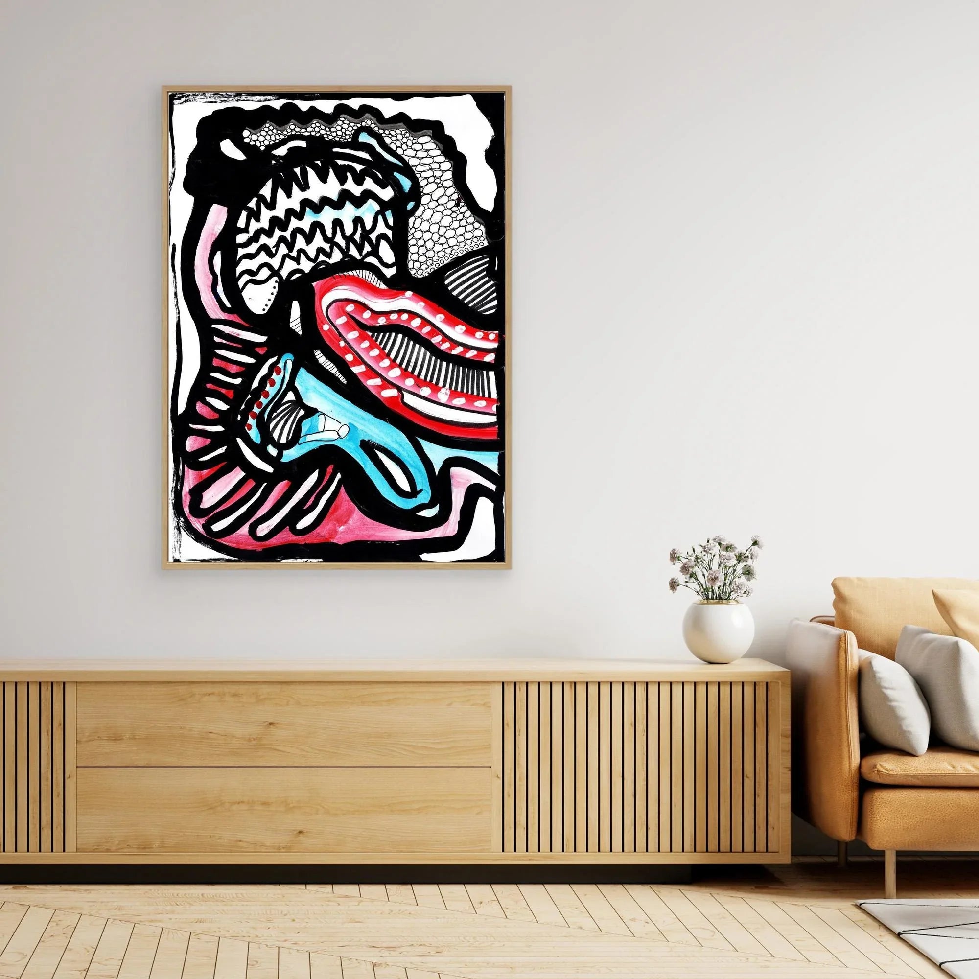 Canvas Print: Tribe - Silvia Pusceddu | Contemporary Art Prints