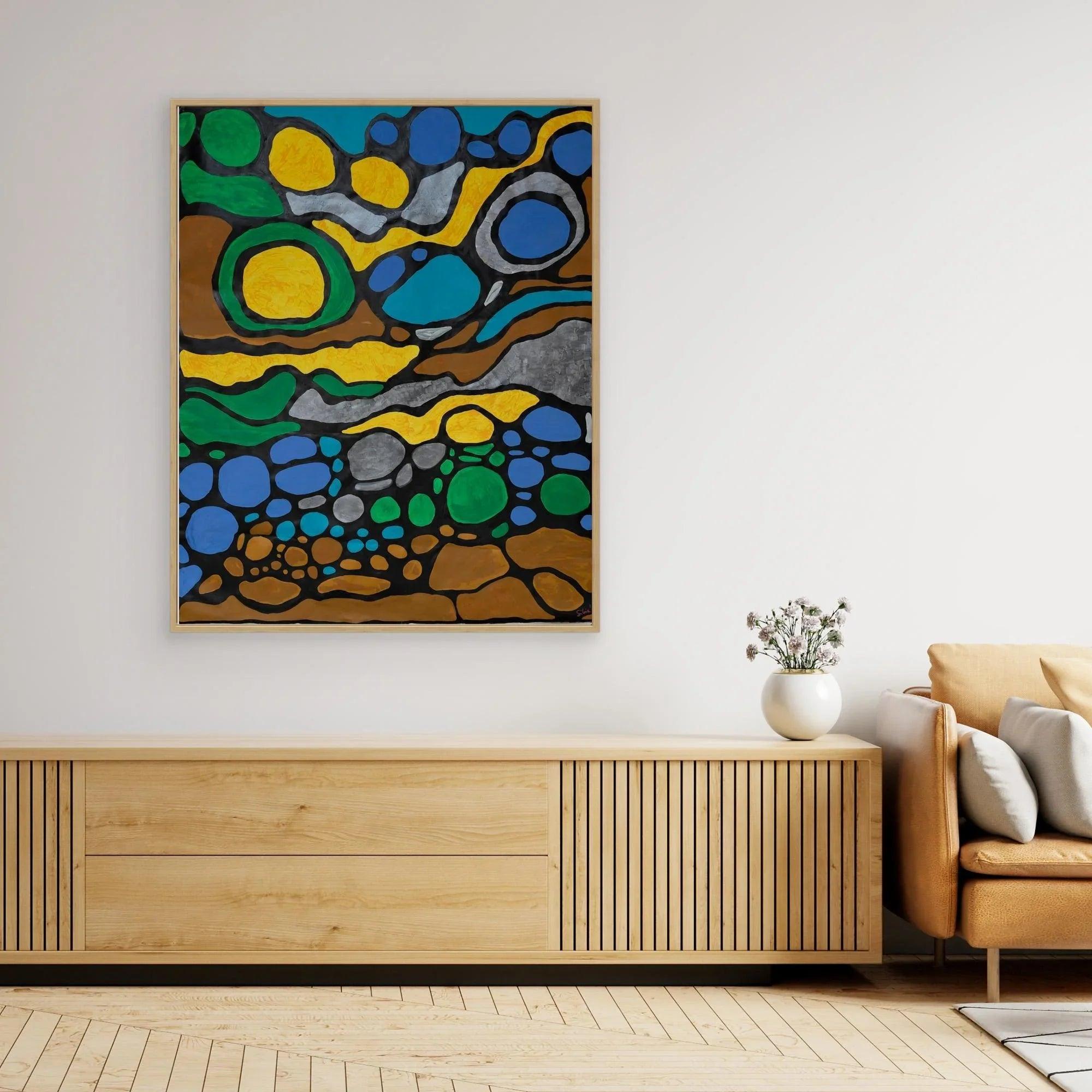 Canvas Print: Joyful - Silvia Pusceddu | Contemporary Art Prints