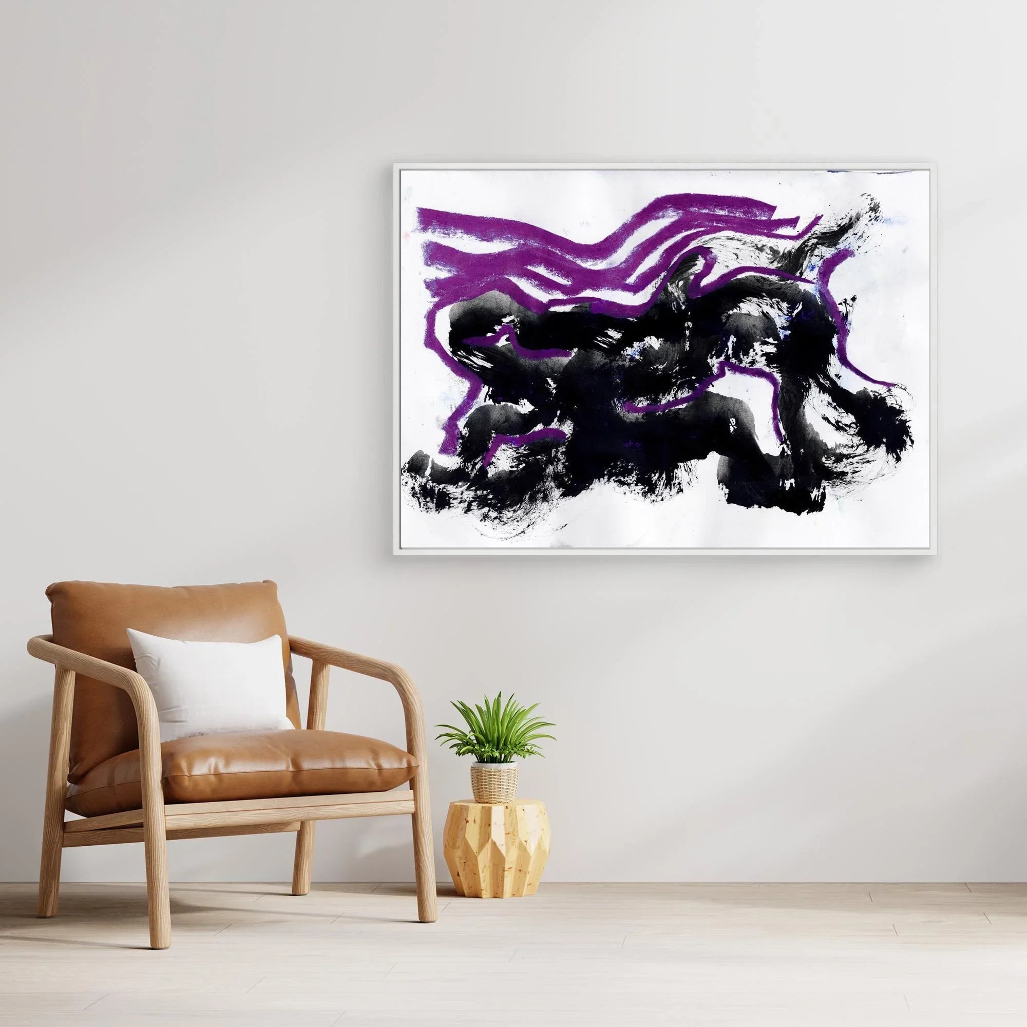 Canvas Print: Enigma - Silvia Pusceddu | Contemporary Art Prints