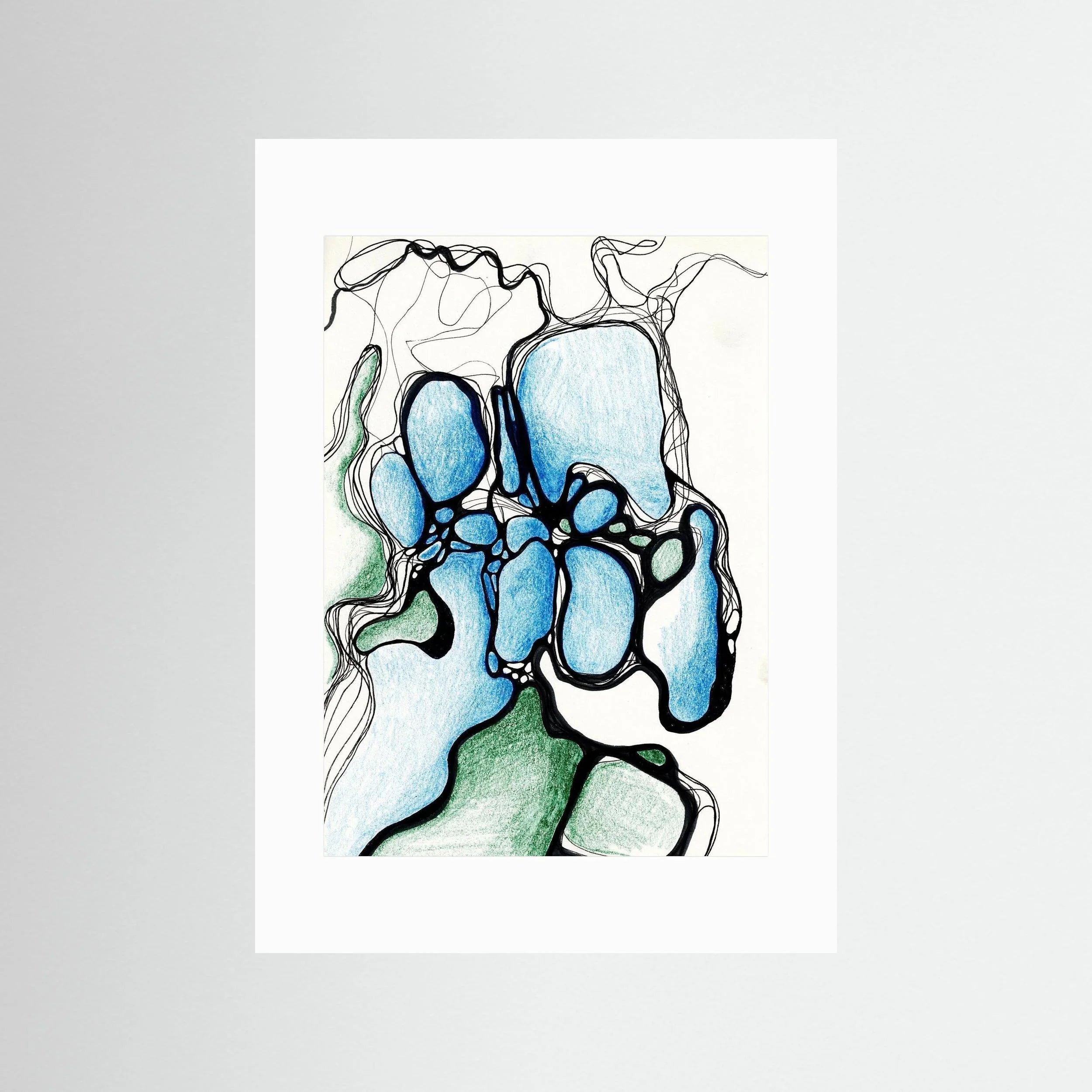 Fine Art Print: Fluidstone - Silvia Pusceddu | Contemporary Art Prints