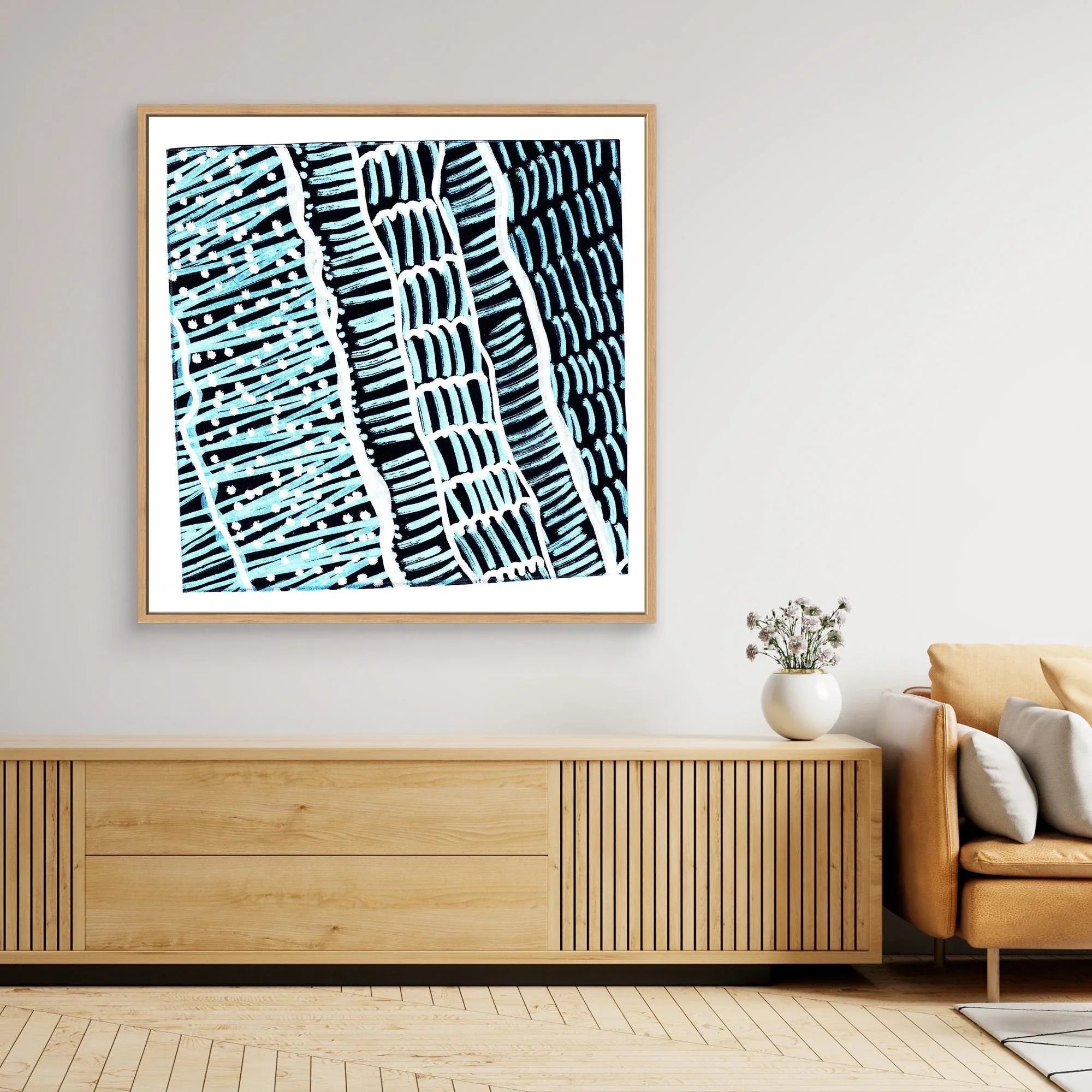 Canvas Print: Coral Reef - Silvia Pusceddu | Contemporary Art Prints