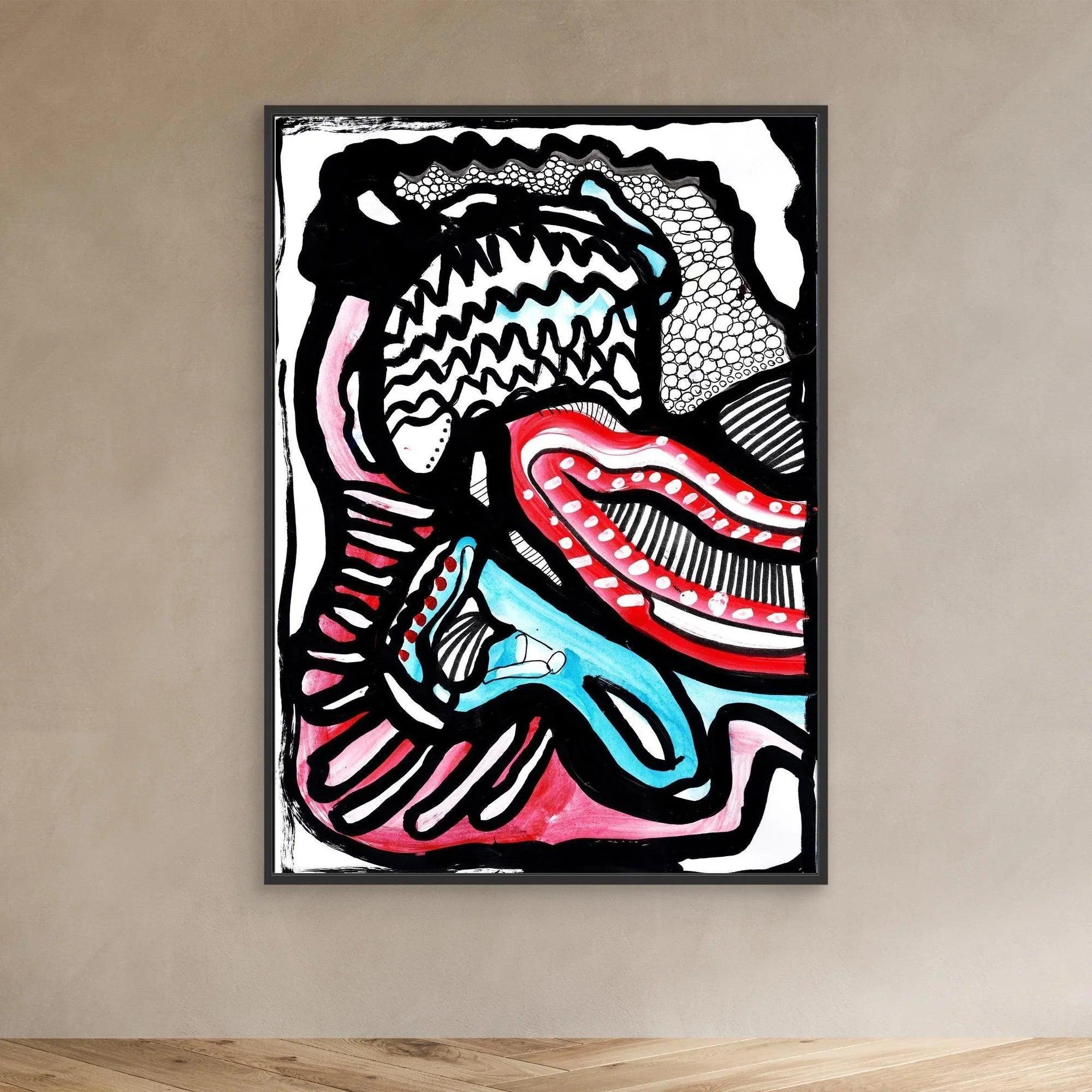 Canvas Print: Tribe - Silvia Pusceddu | Contemporary Art Prints