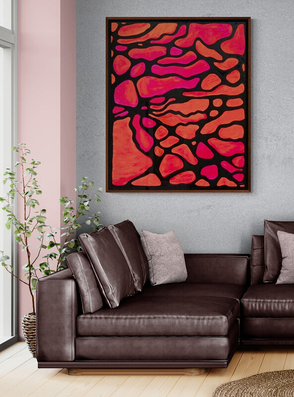 Canvas Print: Rosso di Sera