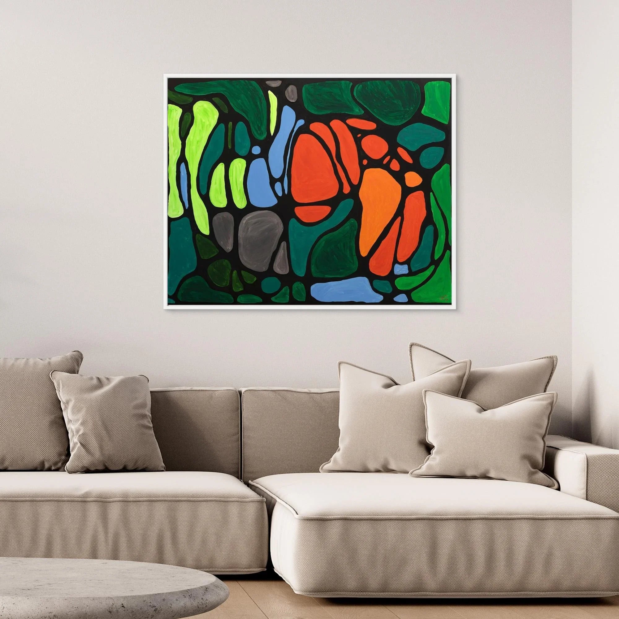 Canvas Print: Carapace - Silvia Pusceddu | Contemporary Art Prints