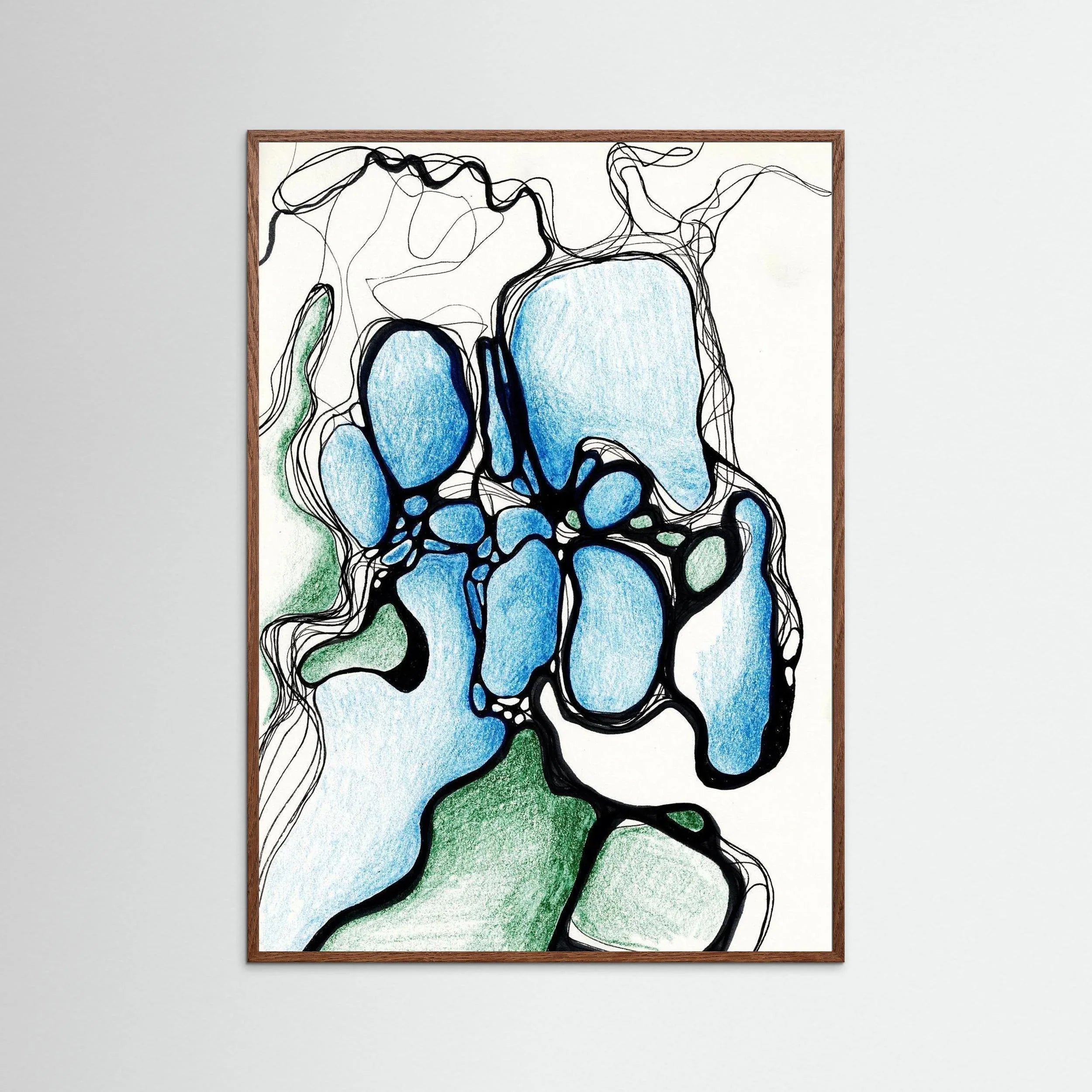 Fine Art Print: Fluidstone - Silvia Pusceddu | Contemporary Art Prints