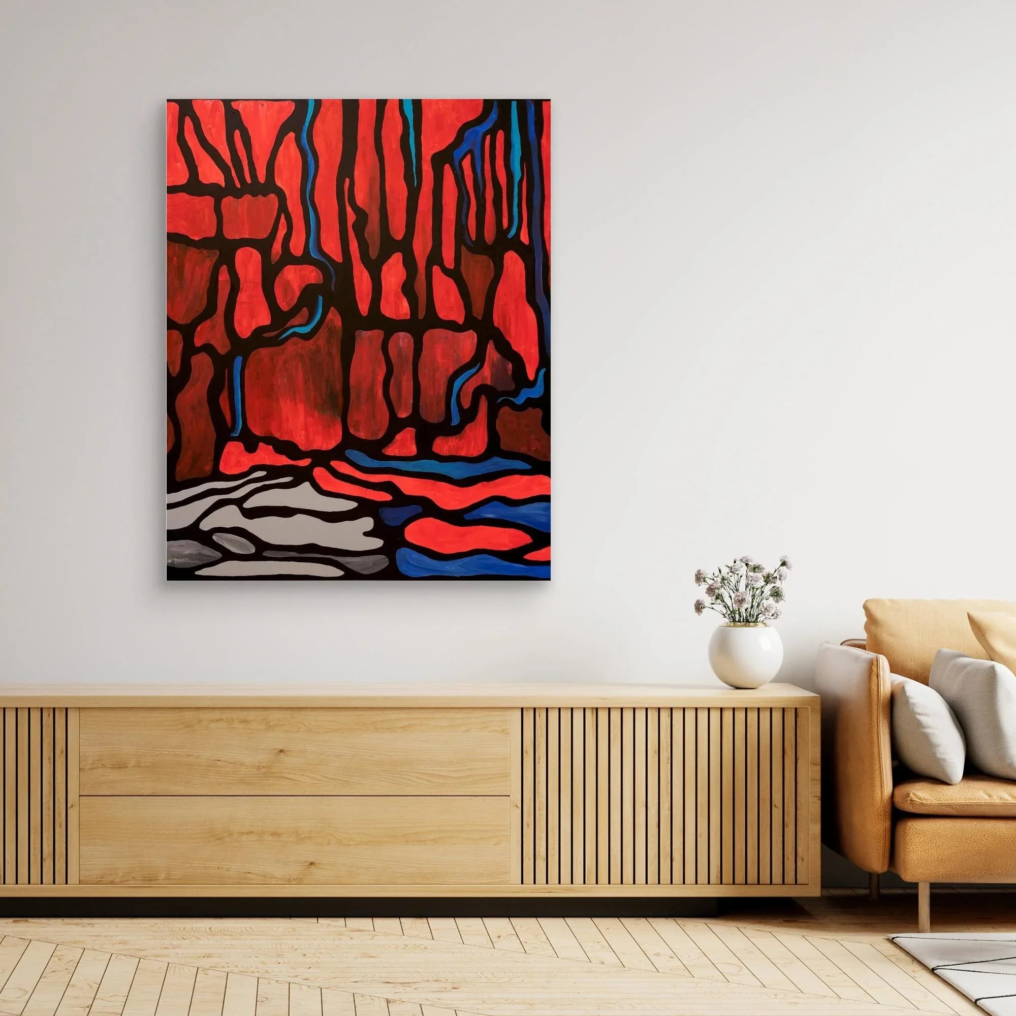 Canvas Print: Ver-Nyx - Silvia Pusceddu | Contemporary Art Prints