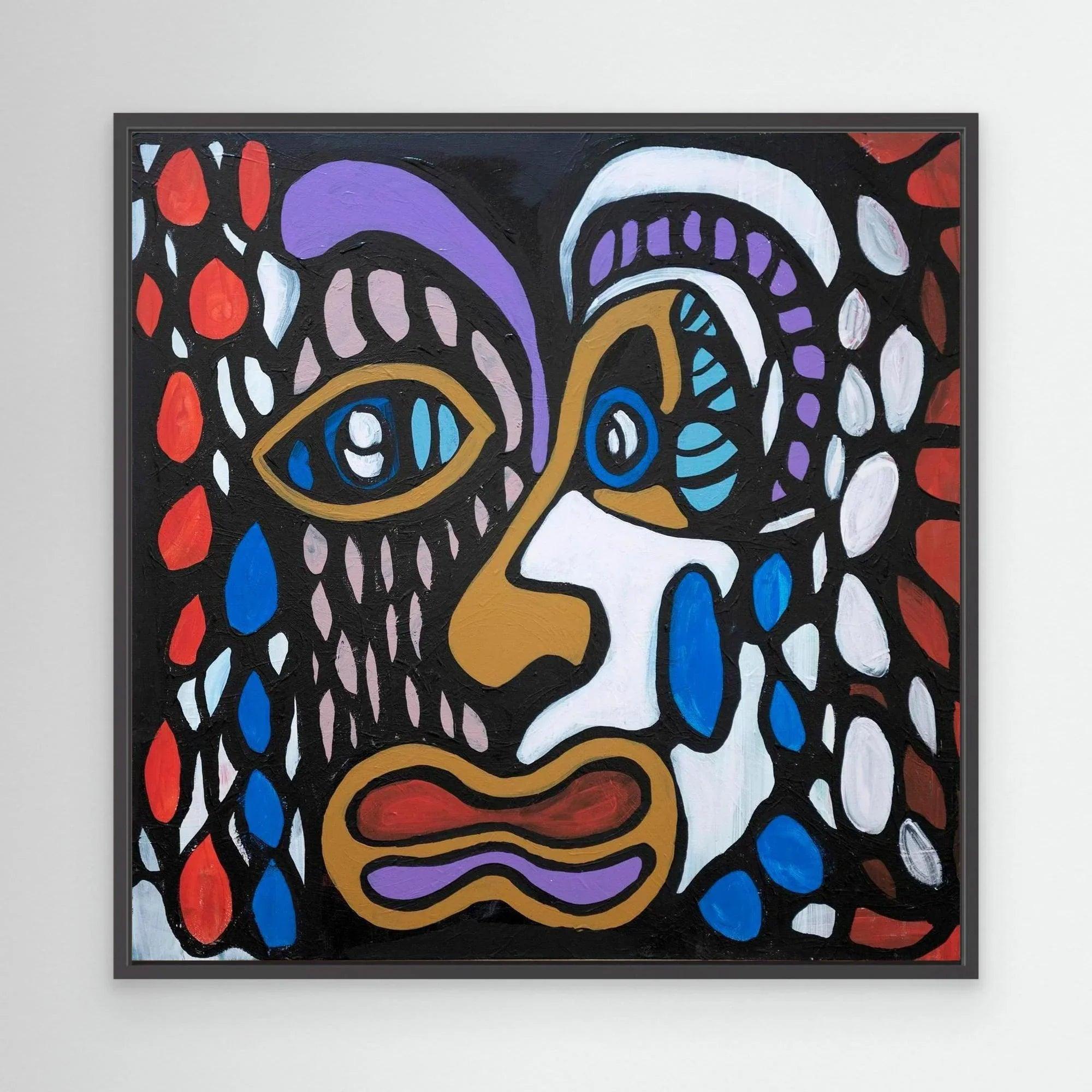 Canvas Print: Fear - Silvia Pusceddu | Contemporary Art Prints