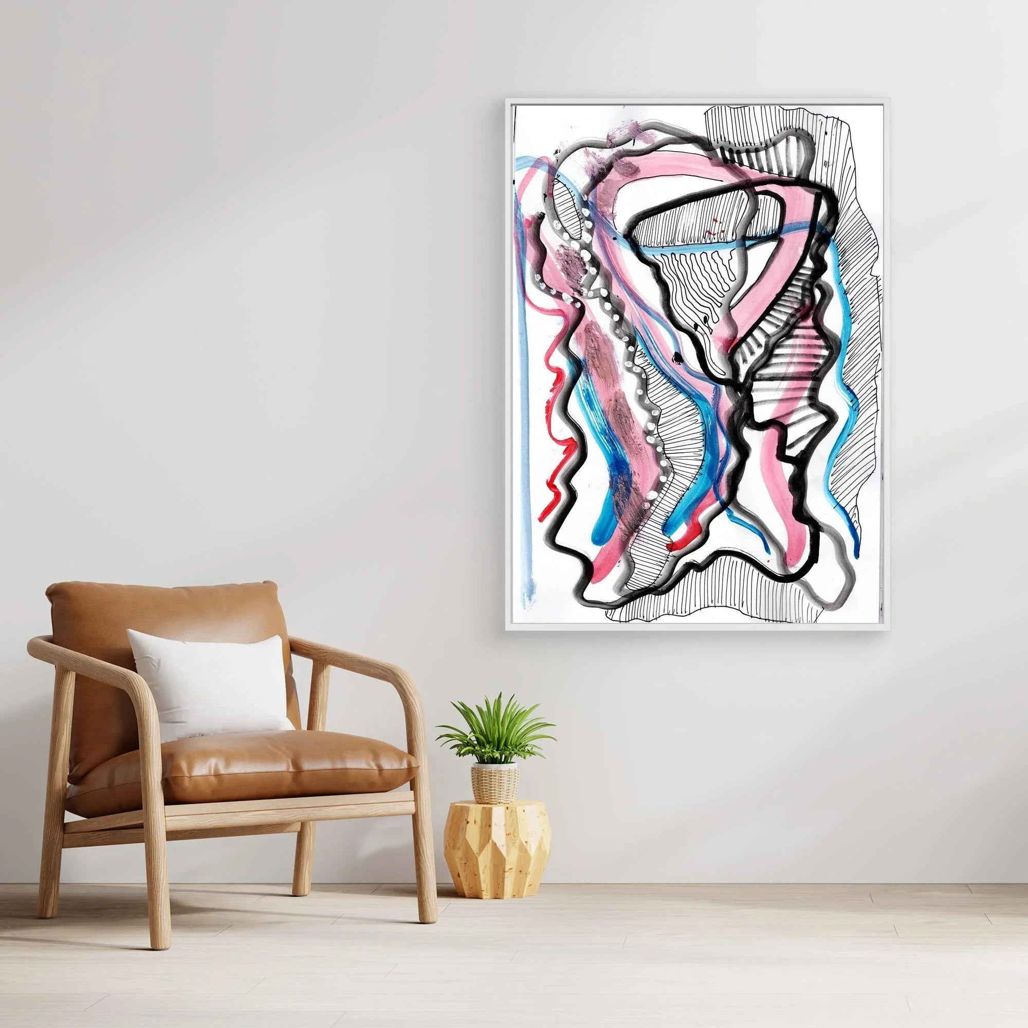 Canvas Print: Arpeggio - Silvia Pusceddu | Contemporary Art Prints
