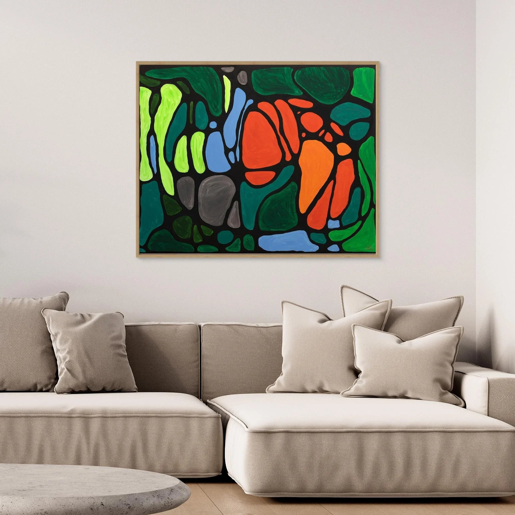 Canvas Print: Carapace - Silvia Pusceddu | Contemporary Art Prints