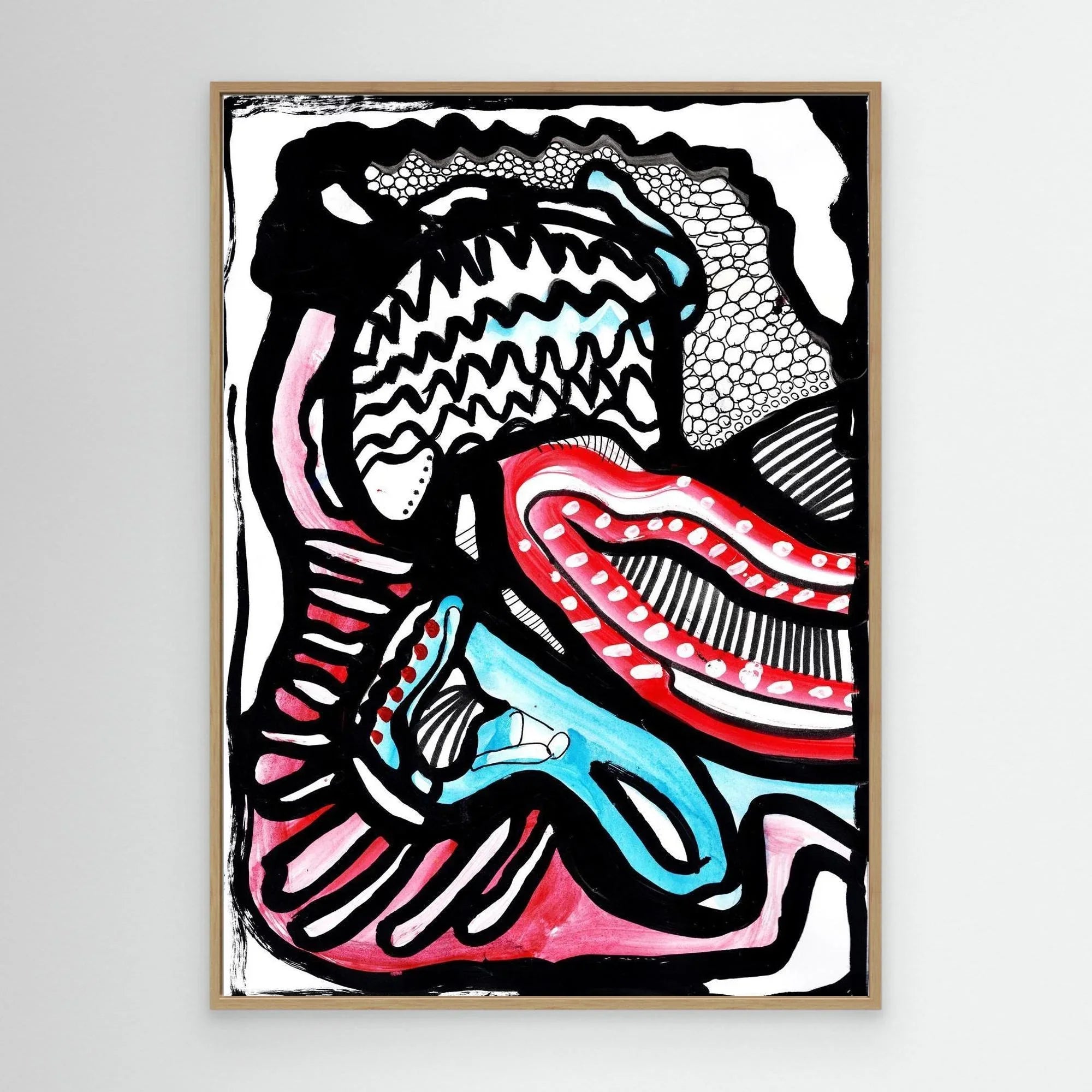 Canvas Print: Tribe - Silvia Pusceddu | Contemporary Art Prints