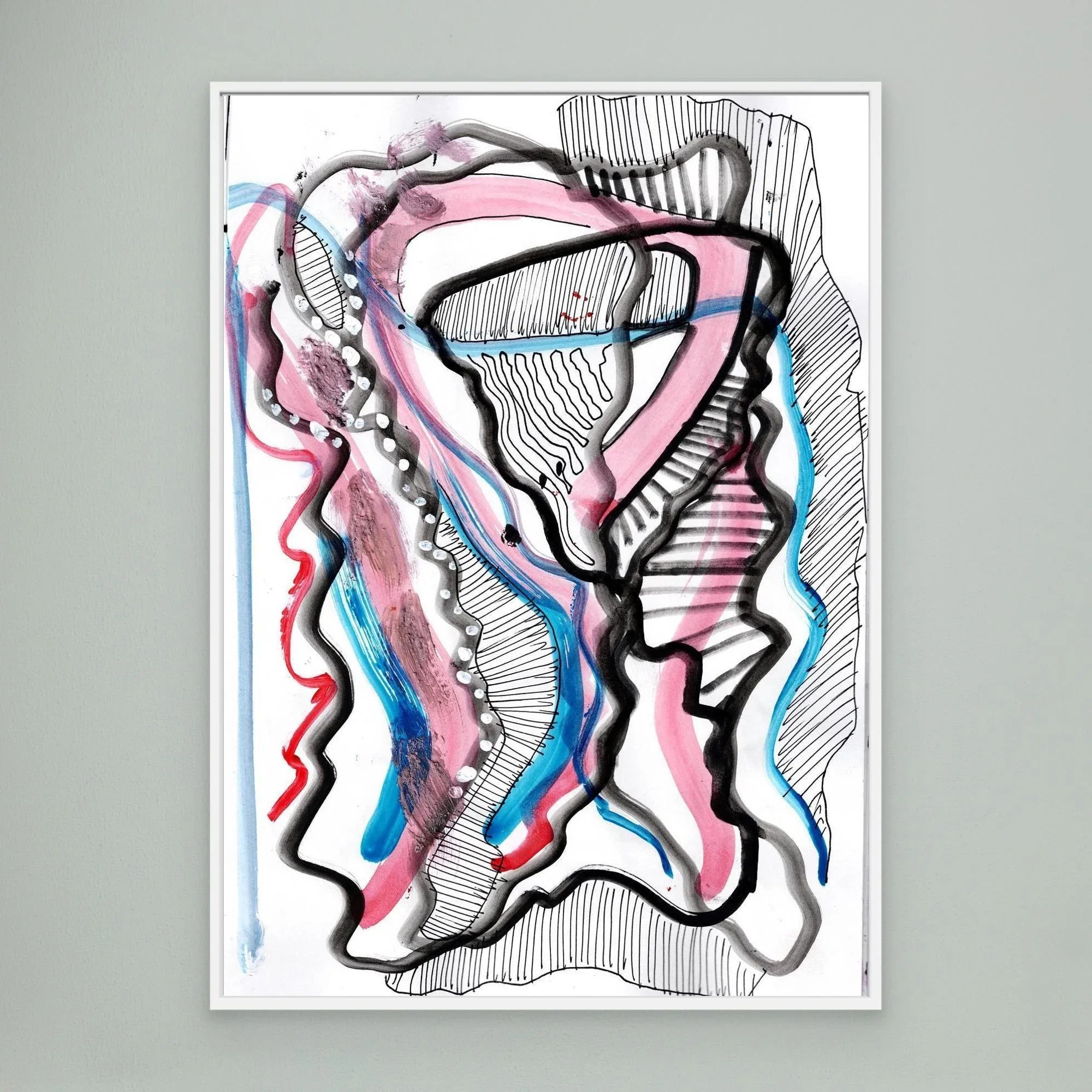 Canvas Print: Arpeggio - Silvia Pusceddu | Contemporary Art Prints