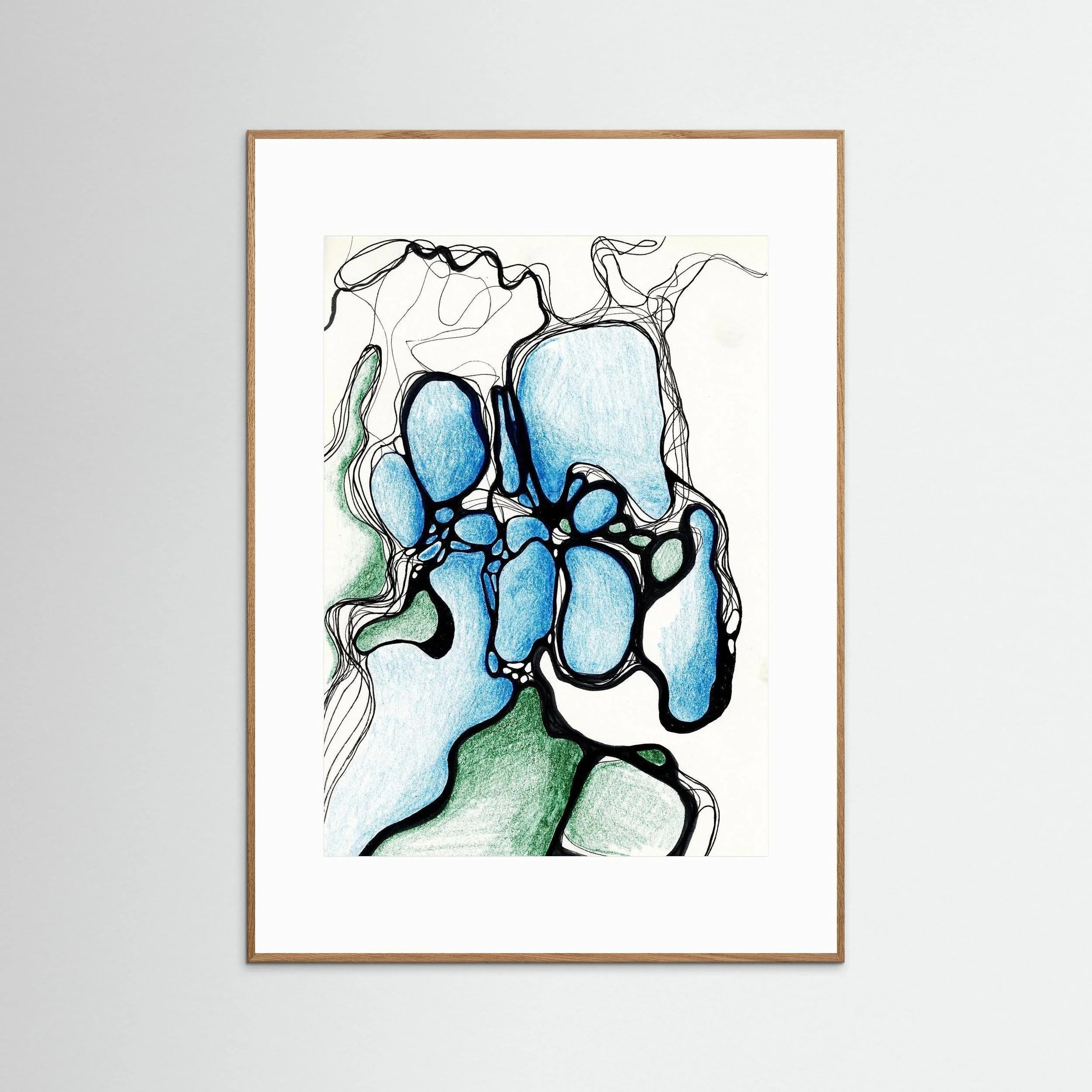 Fine Art Print: Fluidstone - Silvia Pusceddu | Contemporary Art Prints