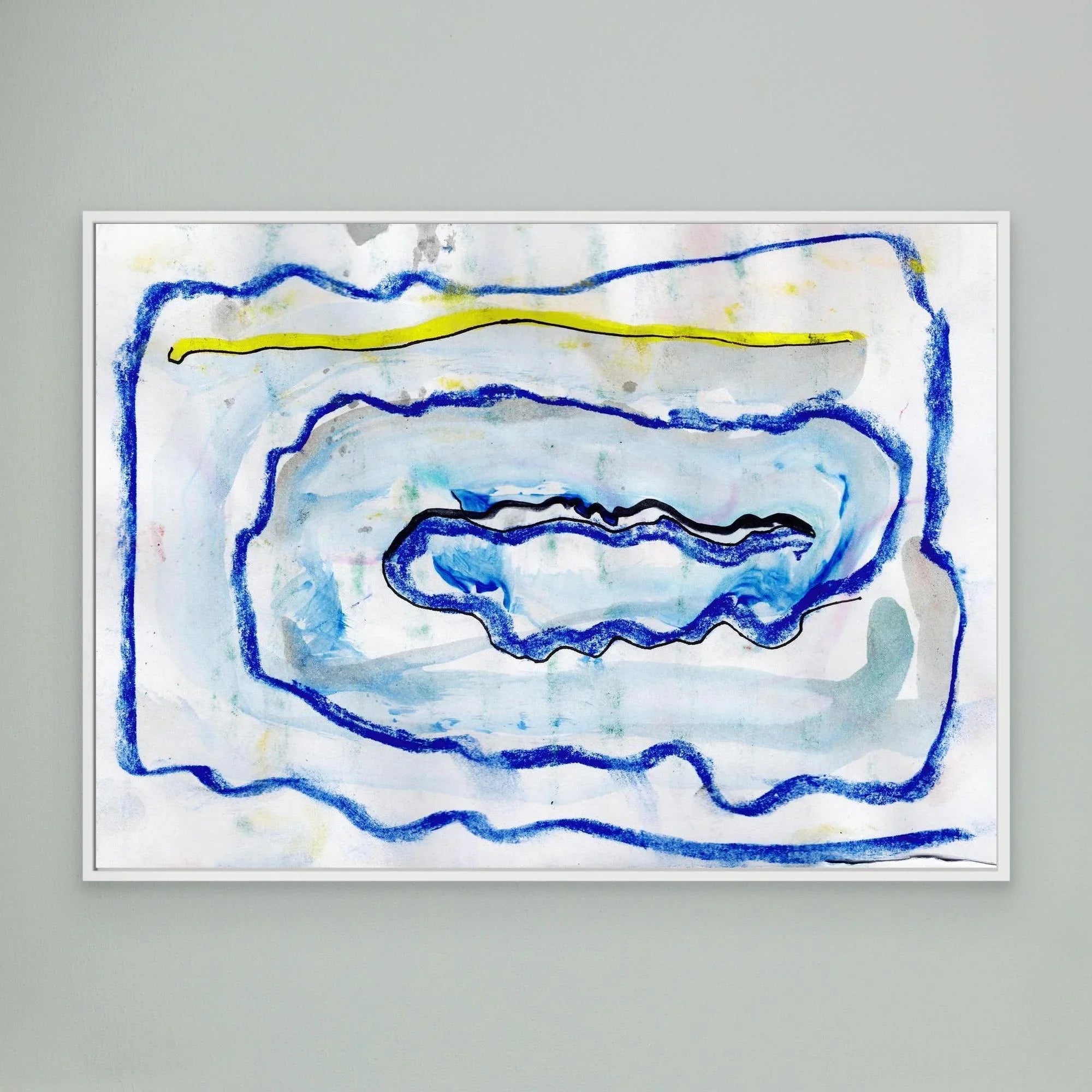 Canvas Print: Labyrinth - Silvia Pusceddu | Contemporary Art Prints