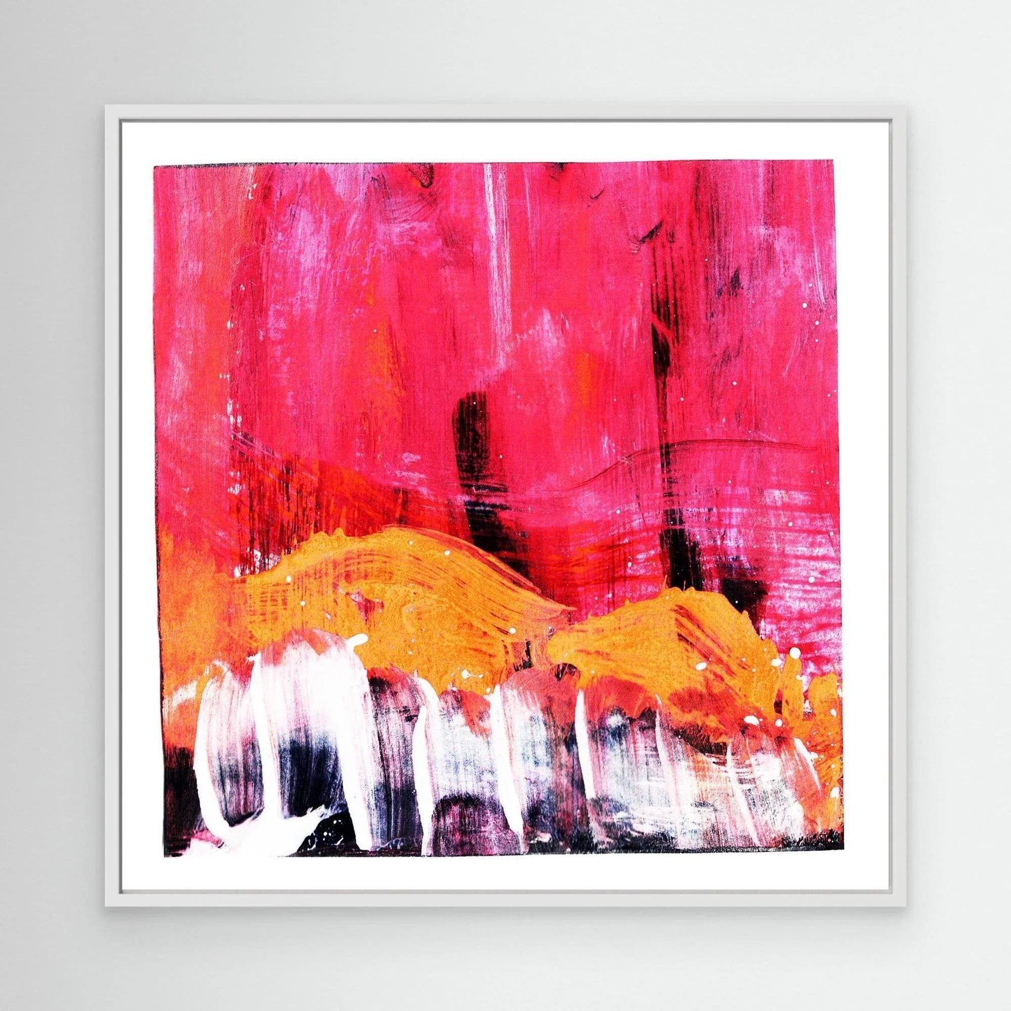 Canvas Print: Hong Kong Light Show II - Silvia Pusceddu | Contemporary Art Prints