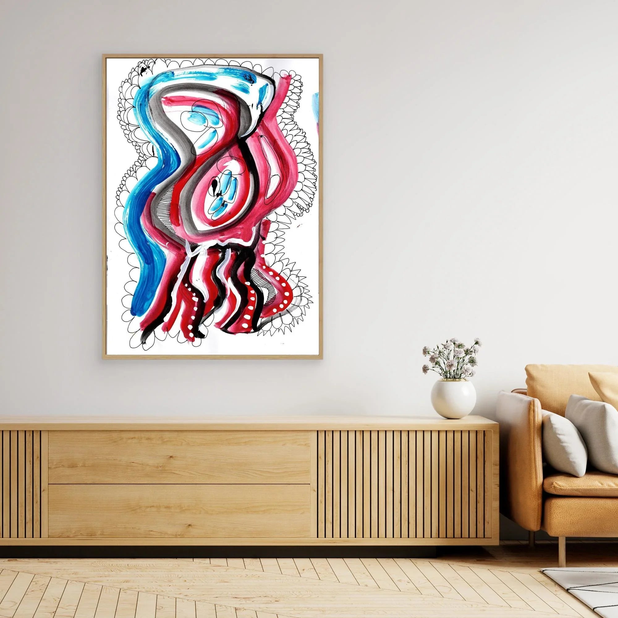 Canvas Print: Dance - Silvia Pusceddu | Contemporary Art Prints