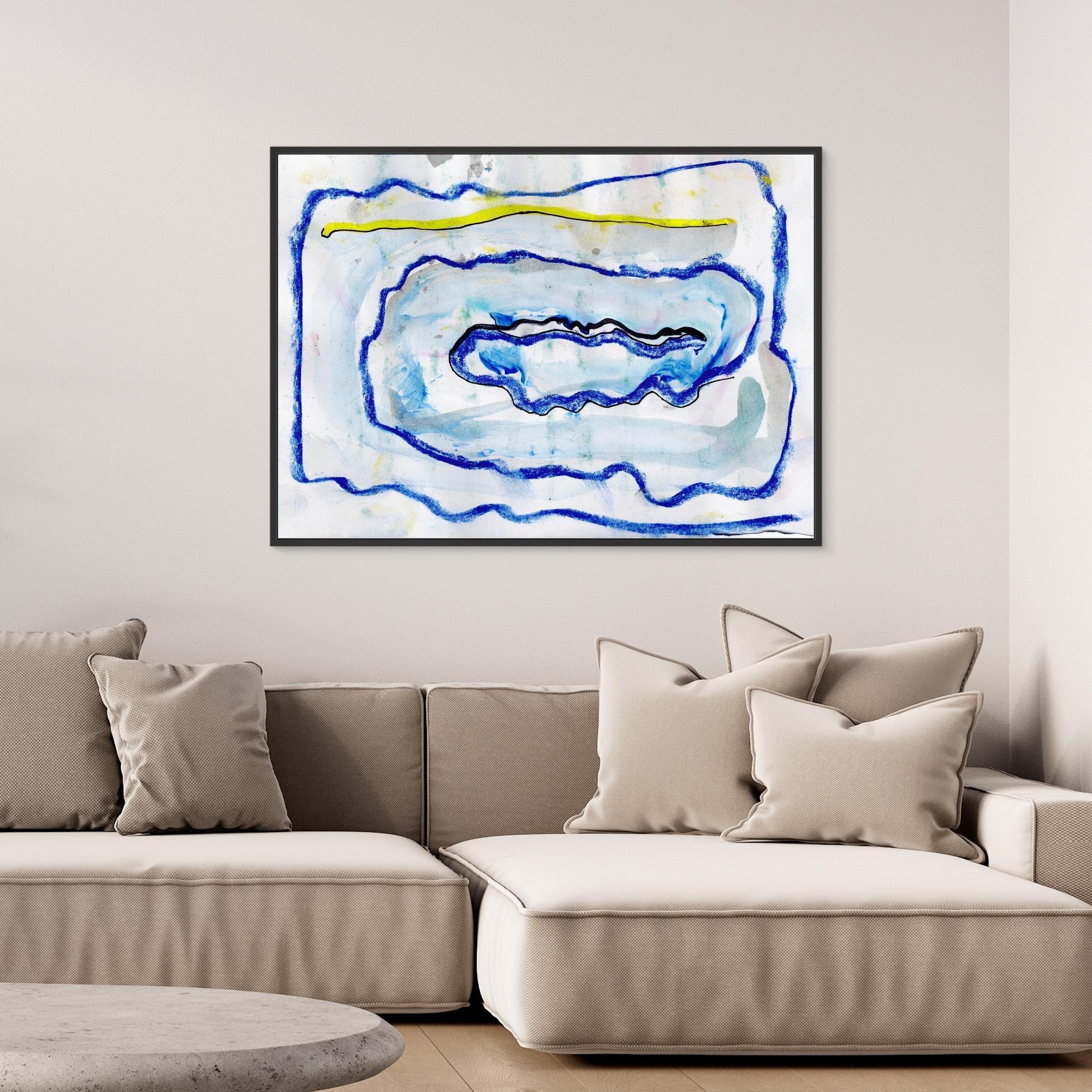 Canvas Print: Labyrinth - Silvia Pusceddu | Contemporary Art Prints