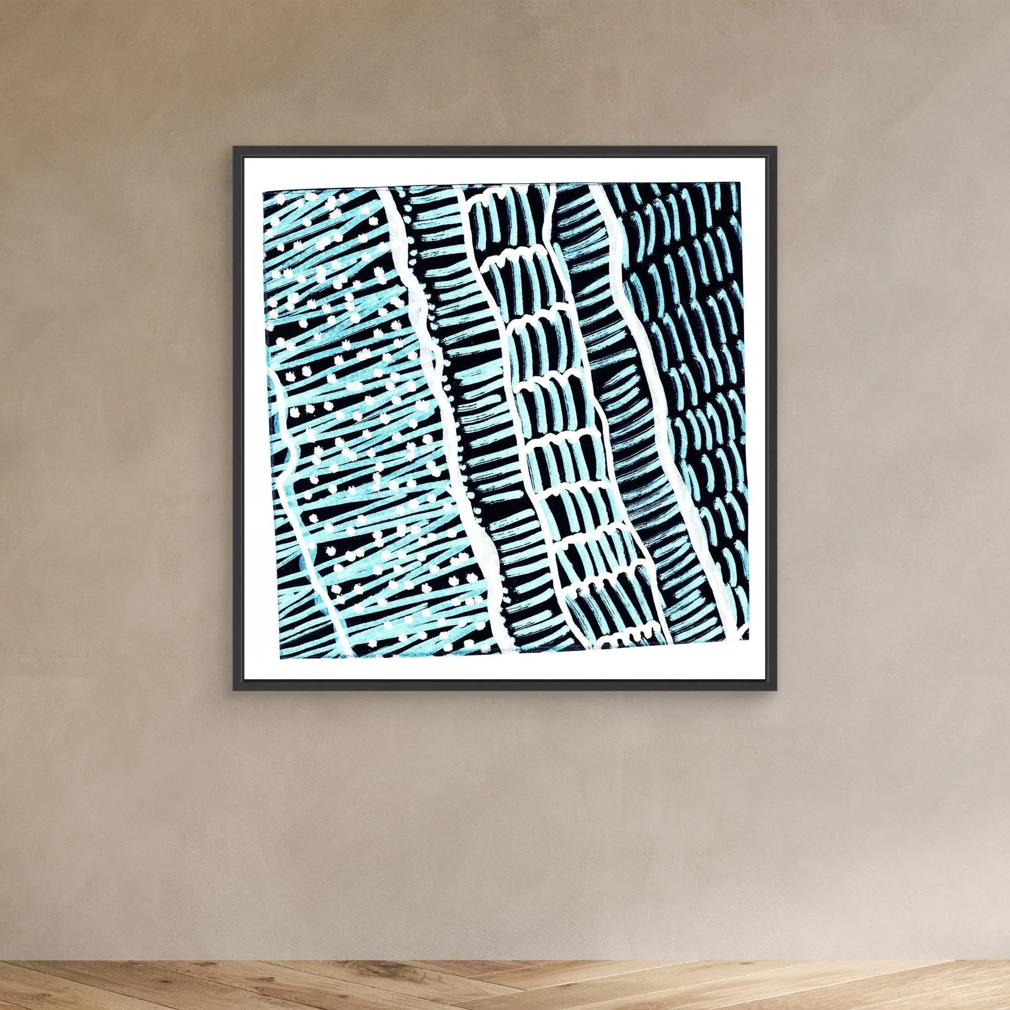 Canvas Print: Coral Reef - Silvia Pusceddu | Contemporary Art Prints