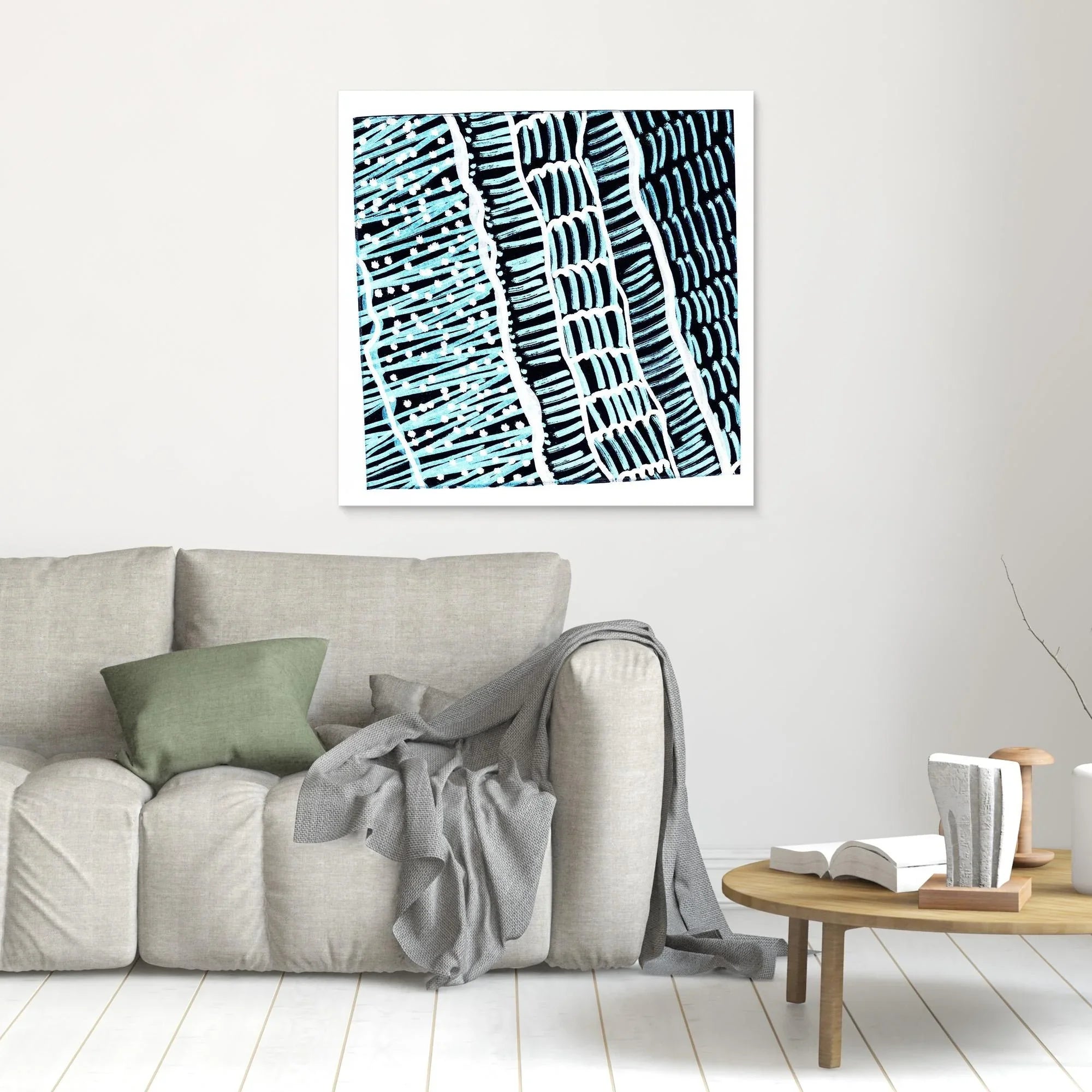 Canvas Print: Coral Reef - Silvia Pusceddu | Contemporary Art Prints