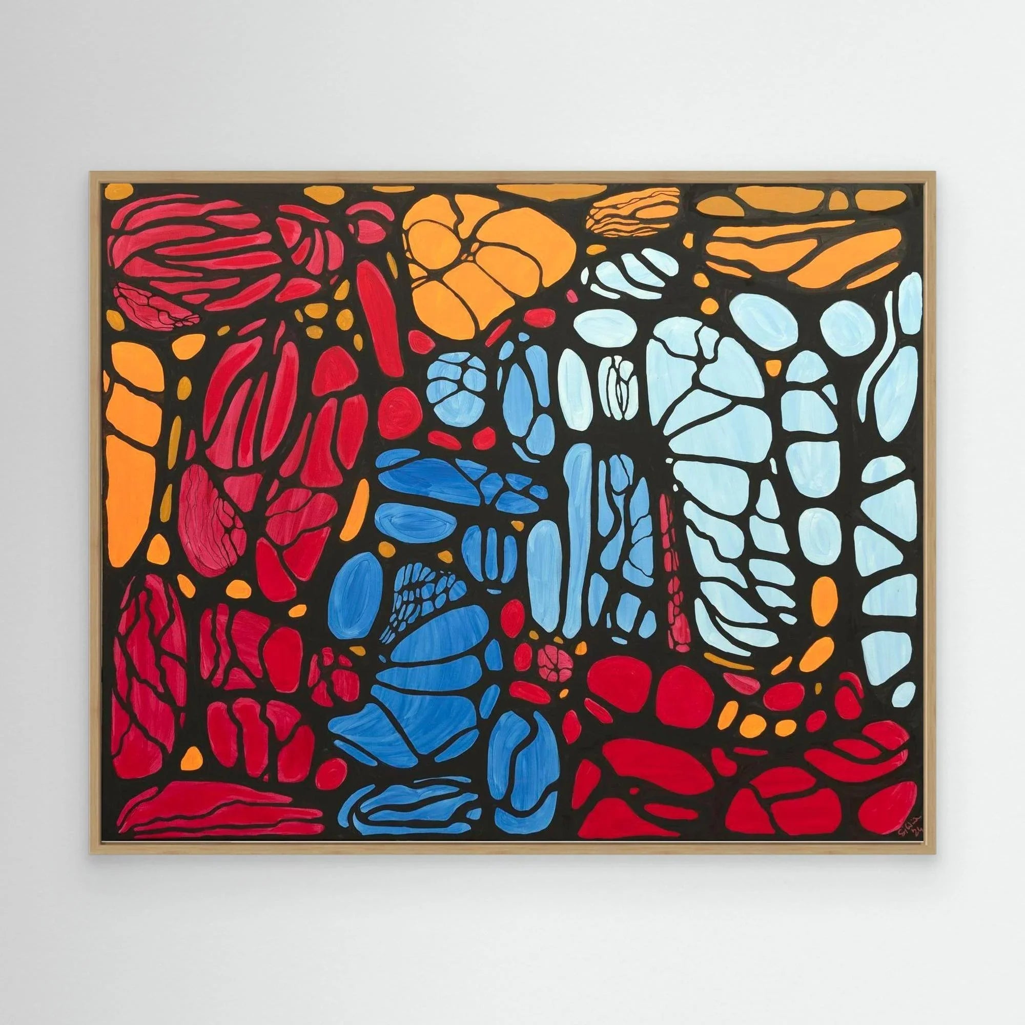 Canvas Print: Fragments - Silvia Pusceddu | Contemporary Art Prints