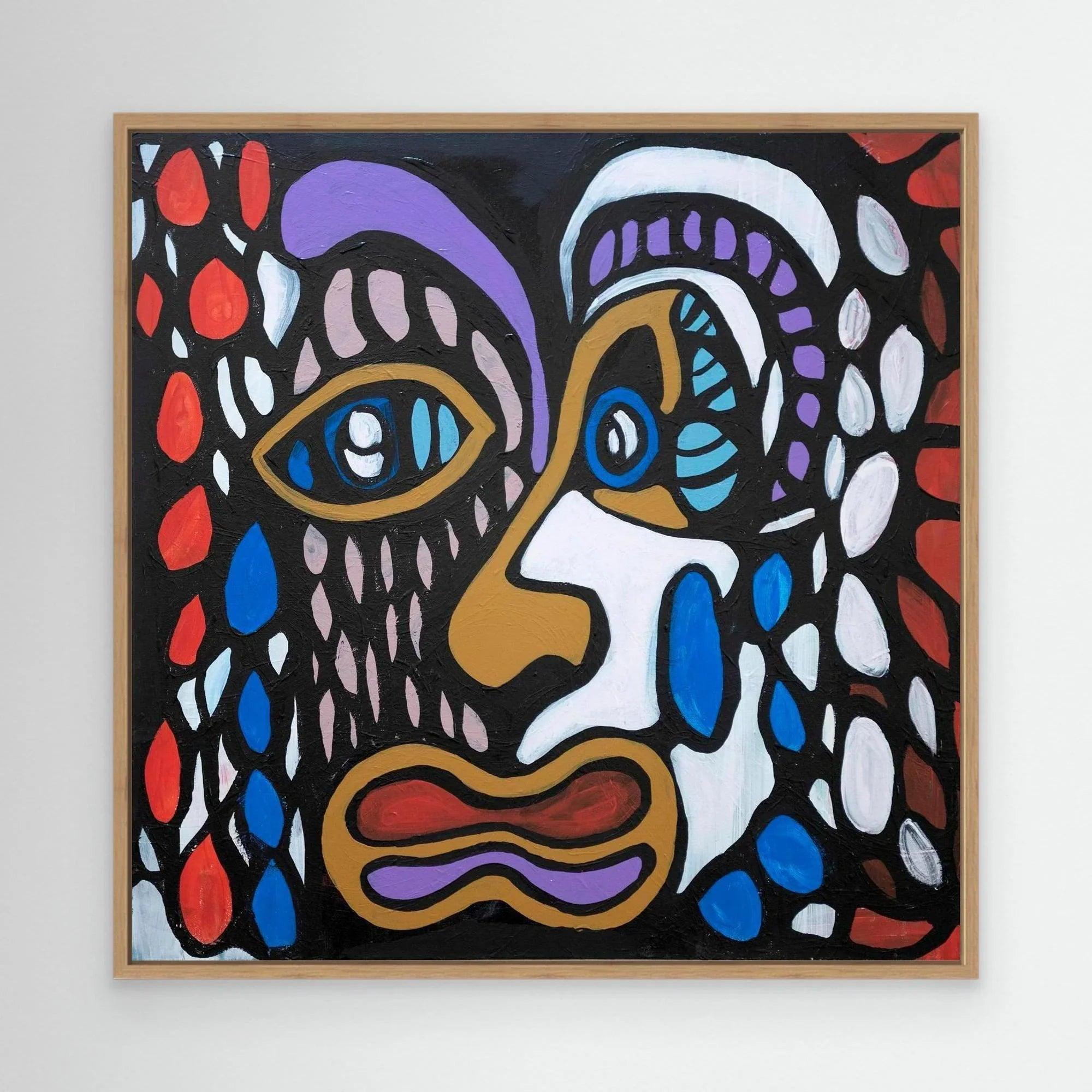 Canvas Print: Fear - Silvia Pusceddu | Contemporary Art Prints