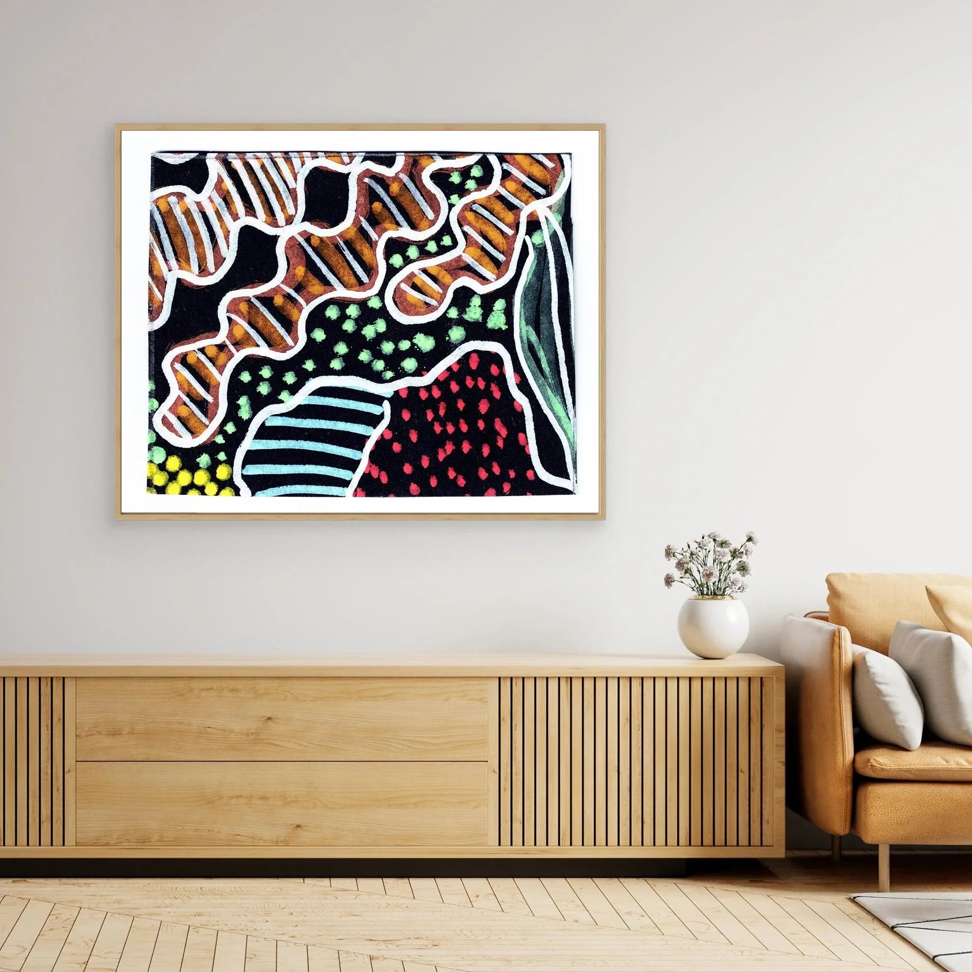 Canvas Print: Coral Reef - Silvia Pusceddu | Contemporary Art Prints
