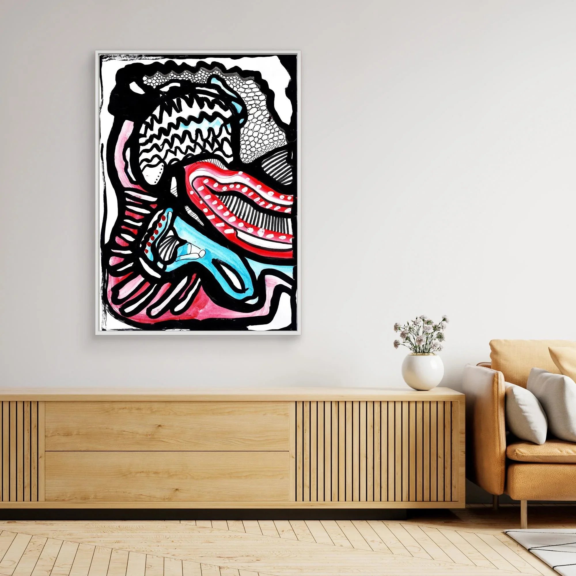 Canvas Print: Tribe - Silvia Pusceddu | Contemporary Art Prints