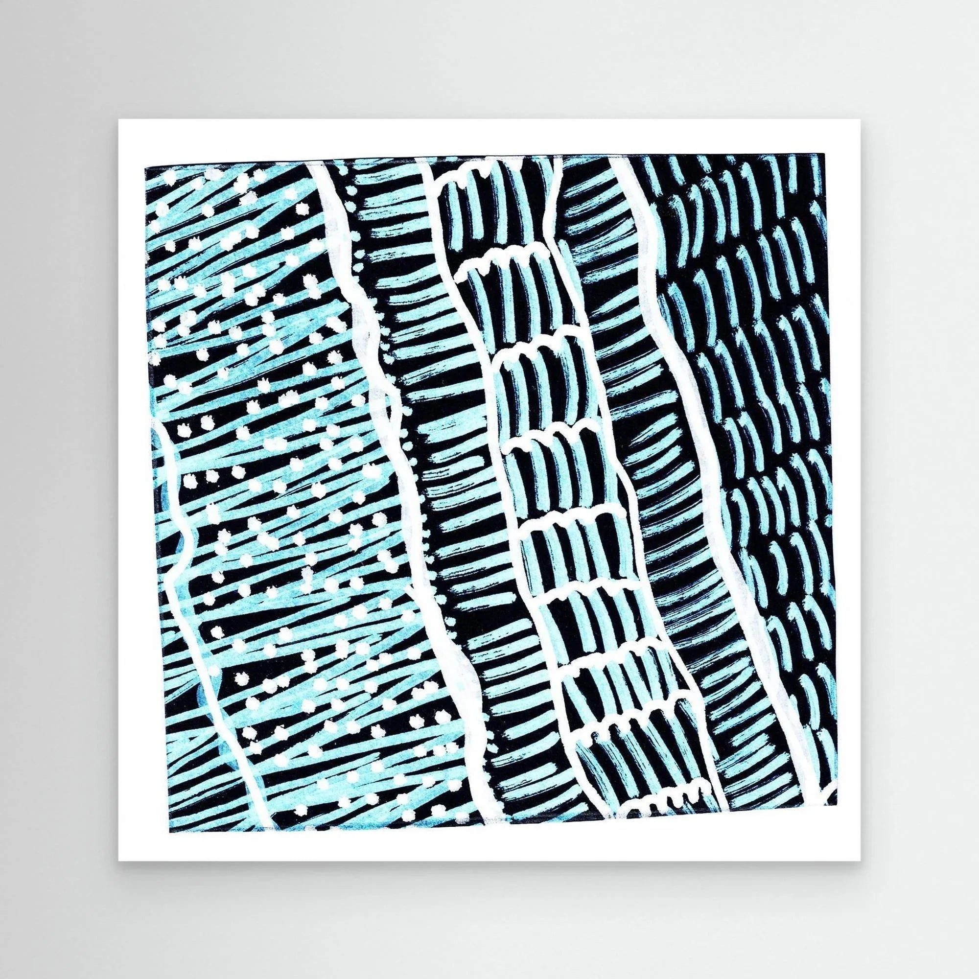 Canvas Print: Coral Reef - Silvia Pusceddu | Contemporary Art Prints