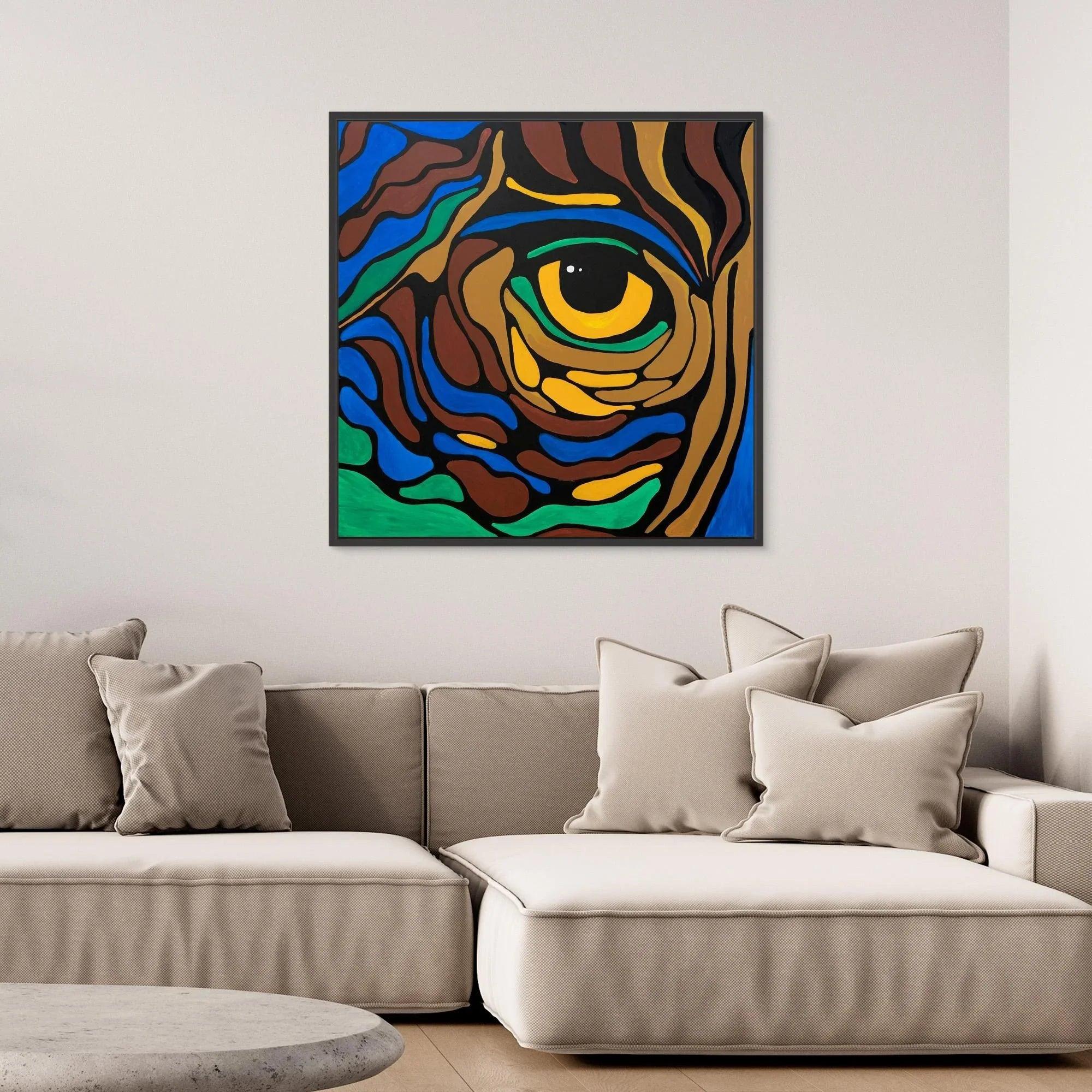 Canvas Print: Vision | Winner of The Dubai Muse Contest 2025 - Silvia Pusceddu | Contemporary Art Prints