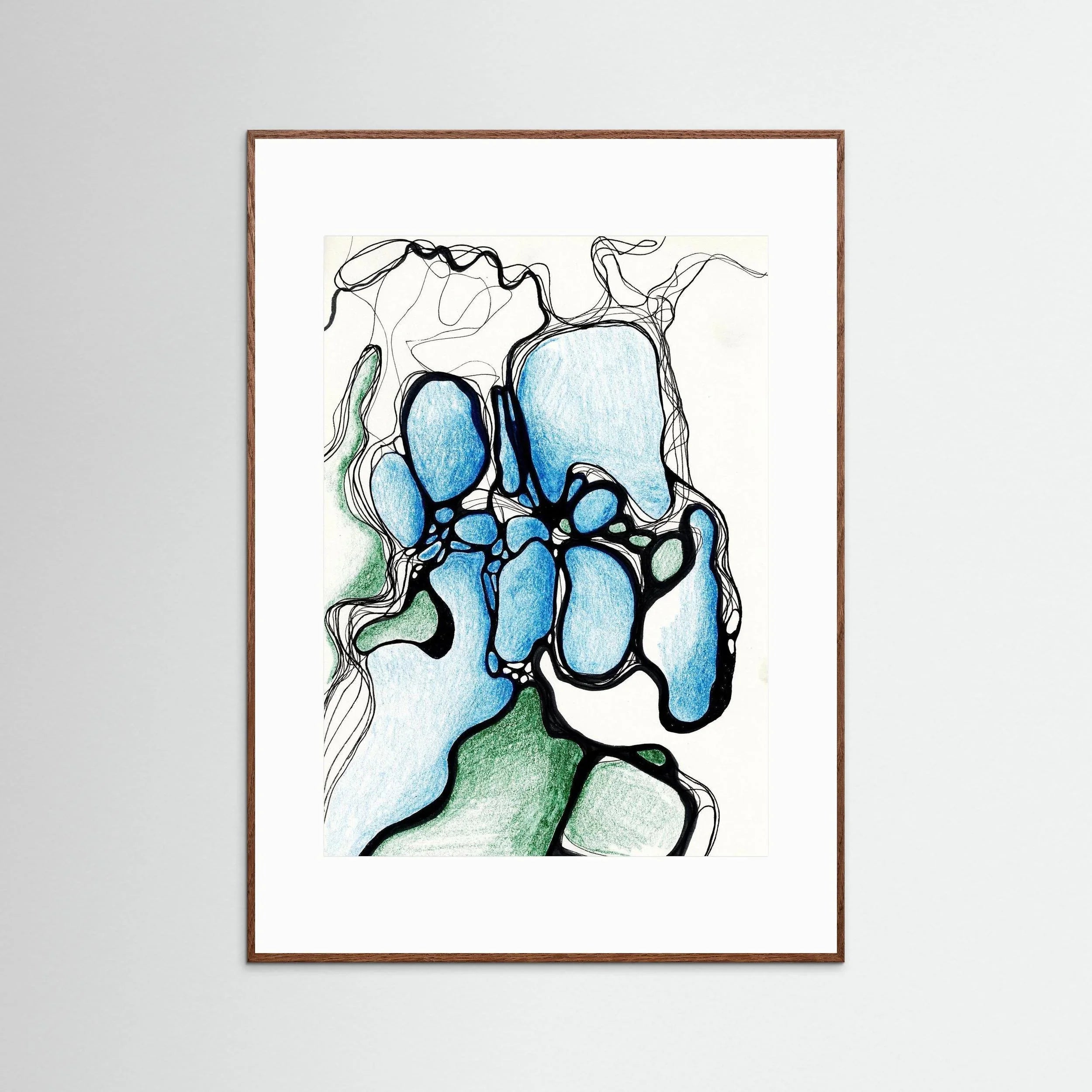 Fine Art Print: Fluidstone - Silvia Pusceddu | Contemporary Art Prints