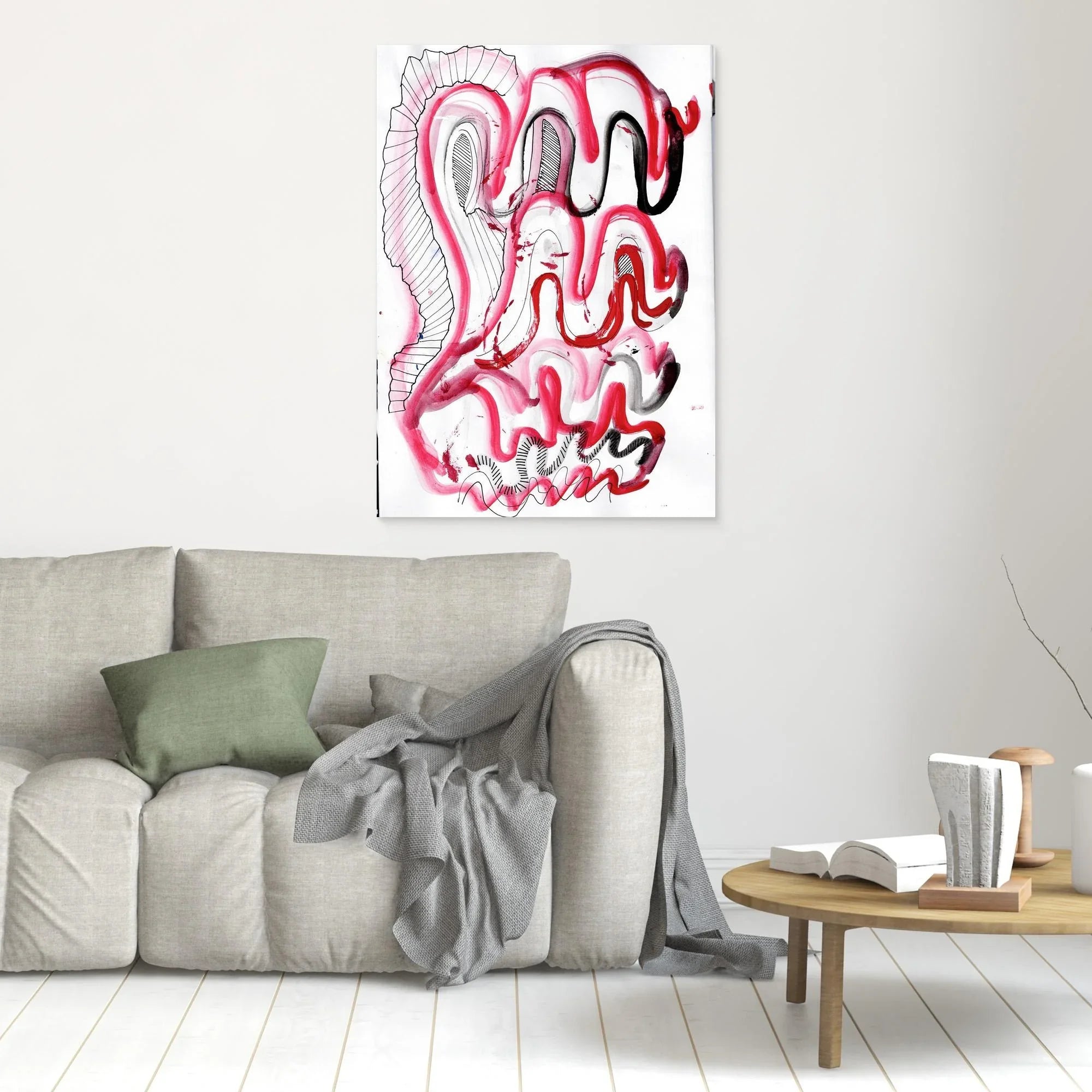 Canvas Print: Arsella - Silvia Pusceddu | Contemporary Art Prints