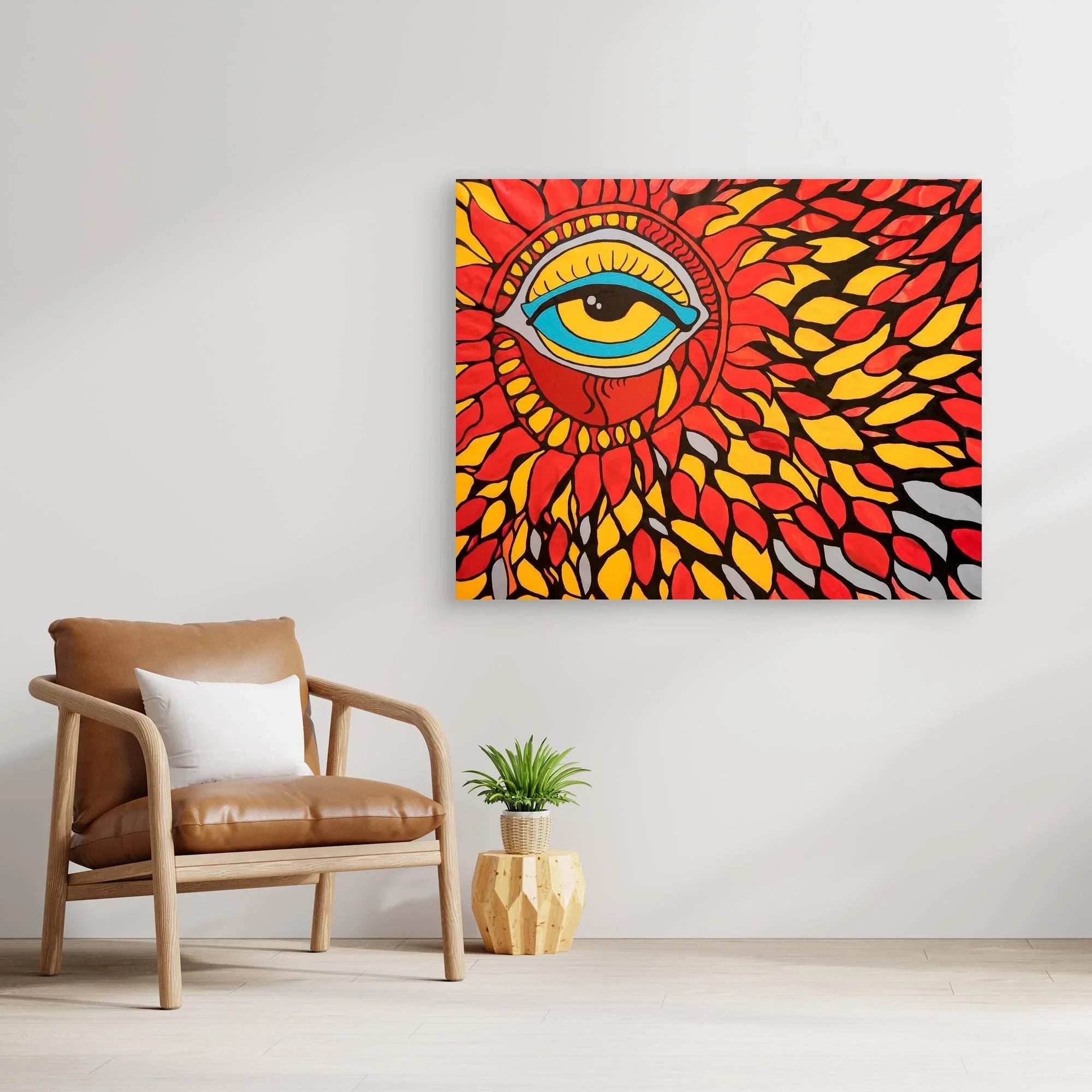 Canvas Print: Sole - Silvia Pusceddu | Contemporary Art Prints