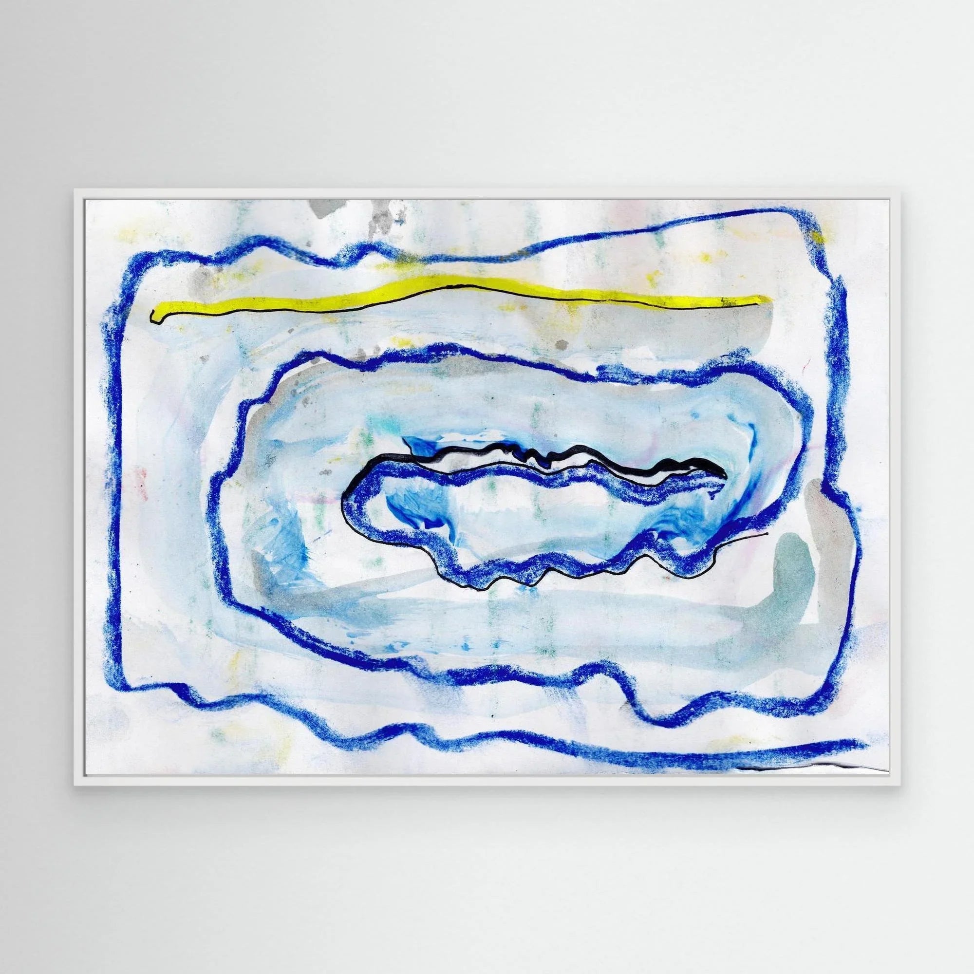 Canvas Print: Labyrinth - Silvia Pusceddu | Contemporary Art Prints