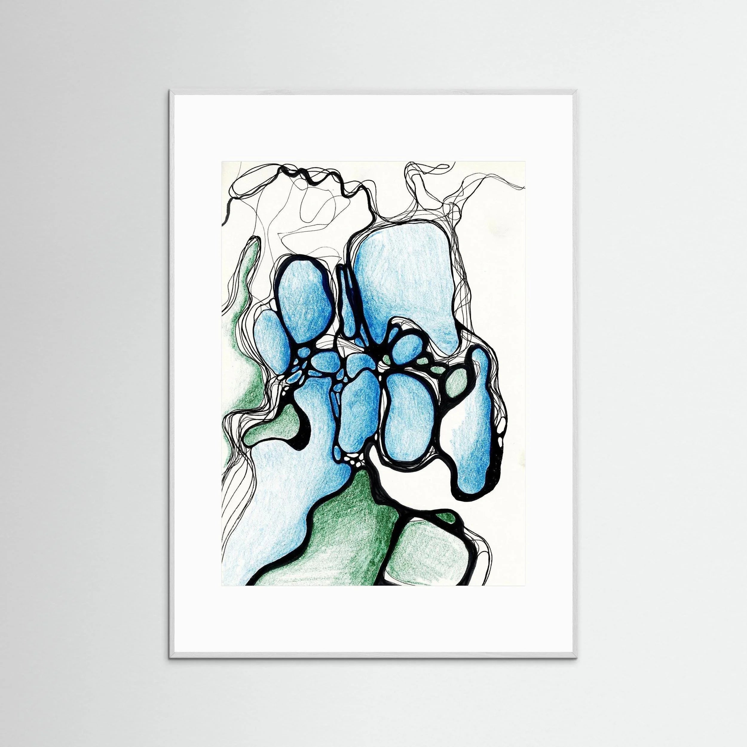 Fine Art Print: Fluidstone - Silvia Pusceddu | Contemporary Art Prints