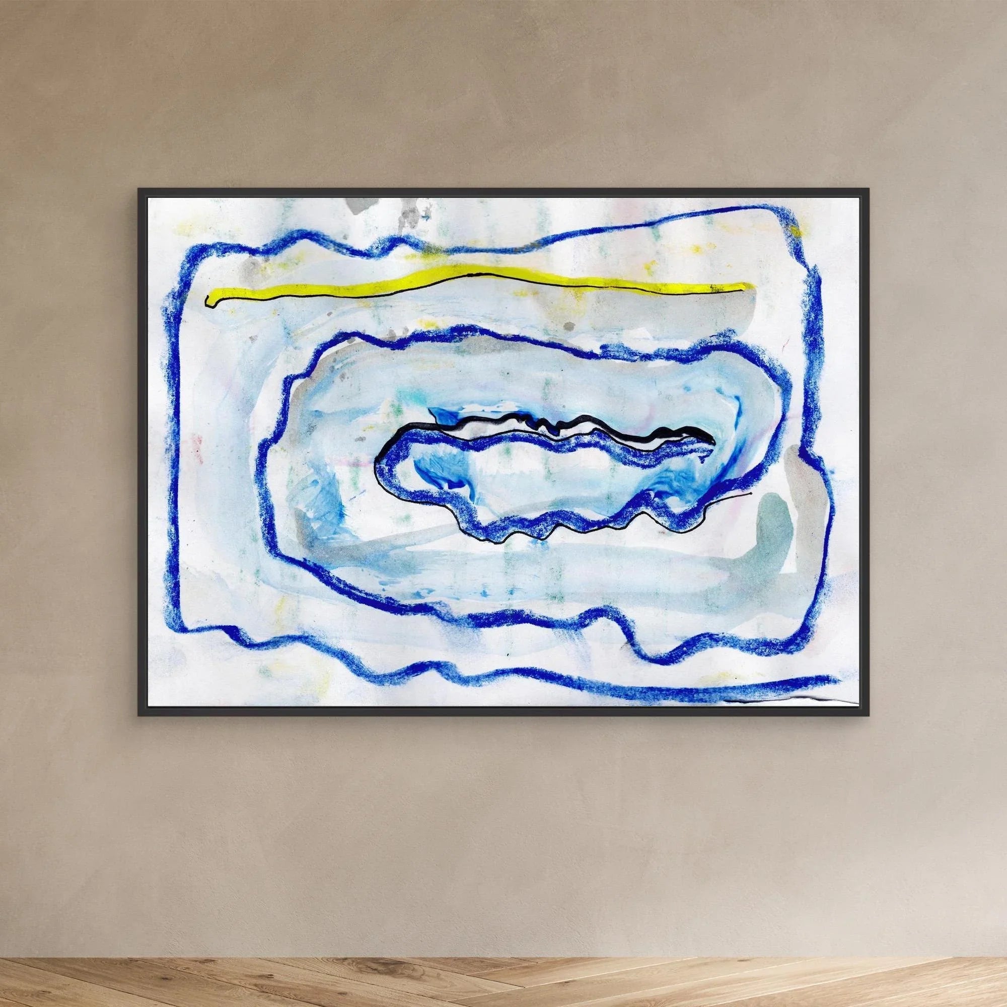 Canvas Print: Labyrinth - Silvia Pusceddu | Contemporary Art Prints