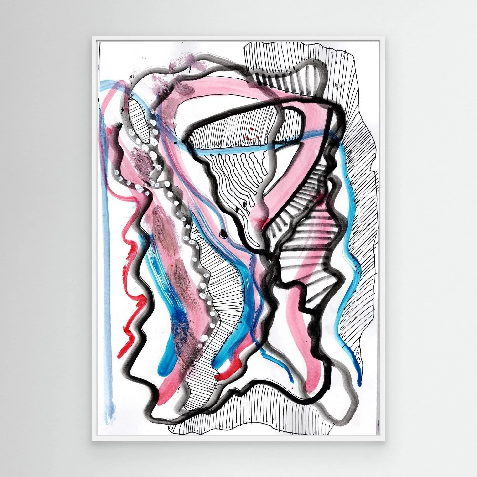 Canvas Print: Arpeggio - Silvia Pusceddu | Contemporary Art Prints