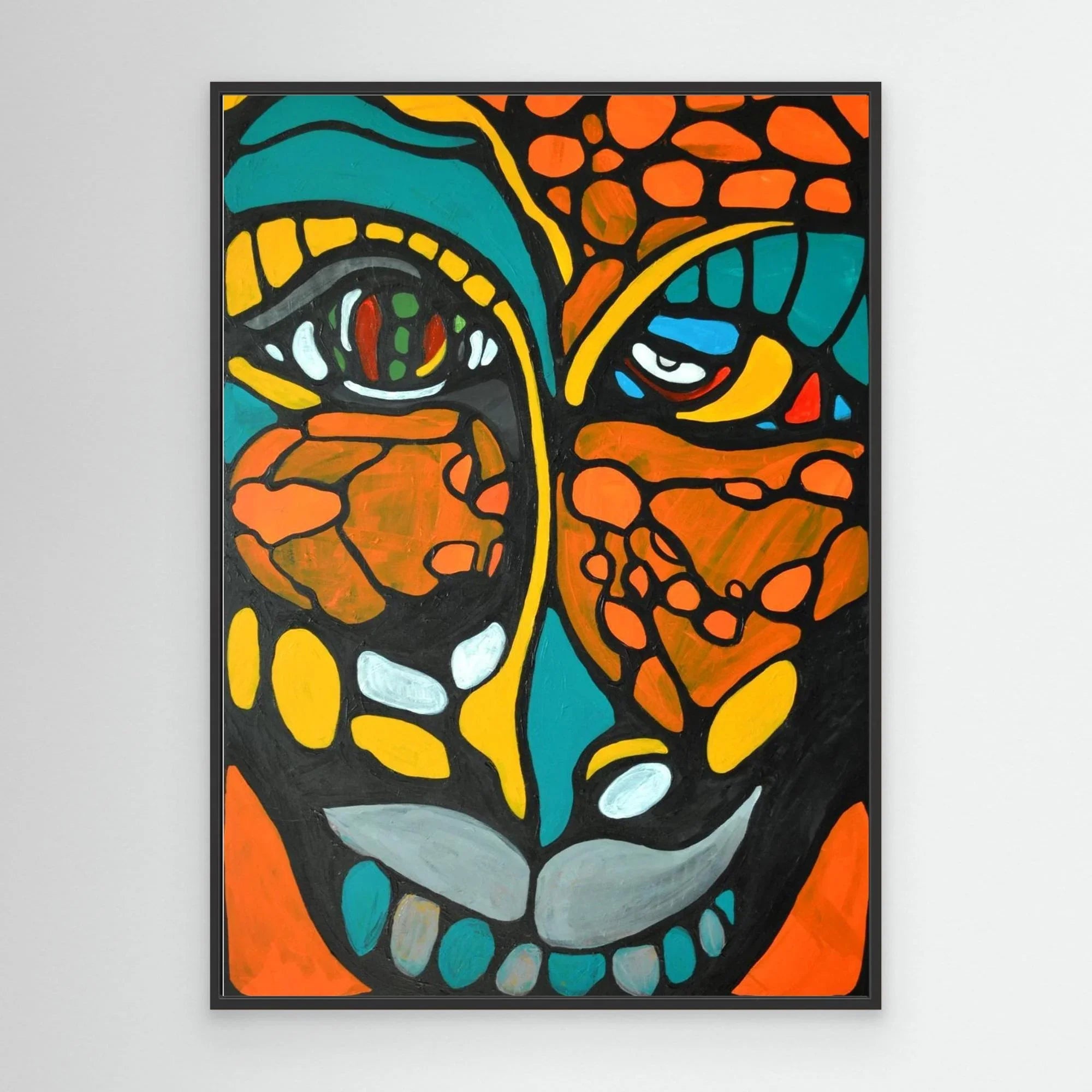 Canvas Print: Censor - Silvia Pusceddu | Contemporary Art Prints