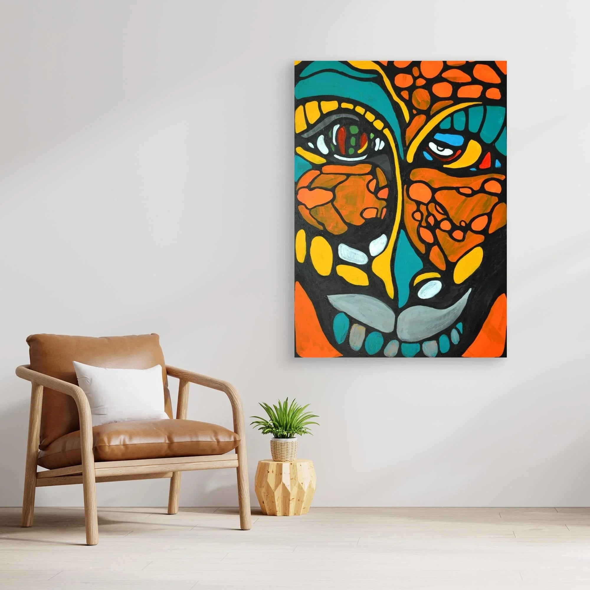 Canvas Print: Censor - Silvia Pusceddu | Contemporary Art Prints