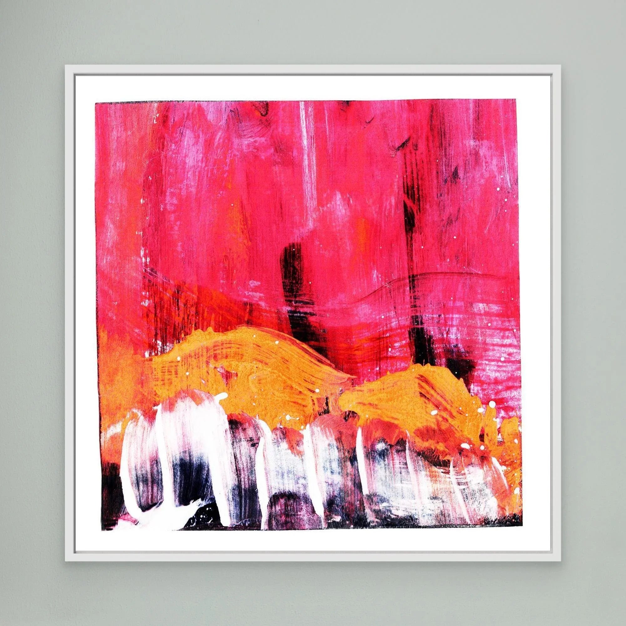 Canvas Print: Hong Kong Light Show II - Silvia Pusceddu | Contemporary Art Prints