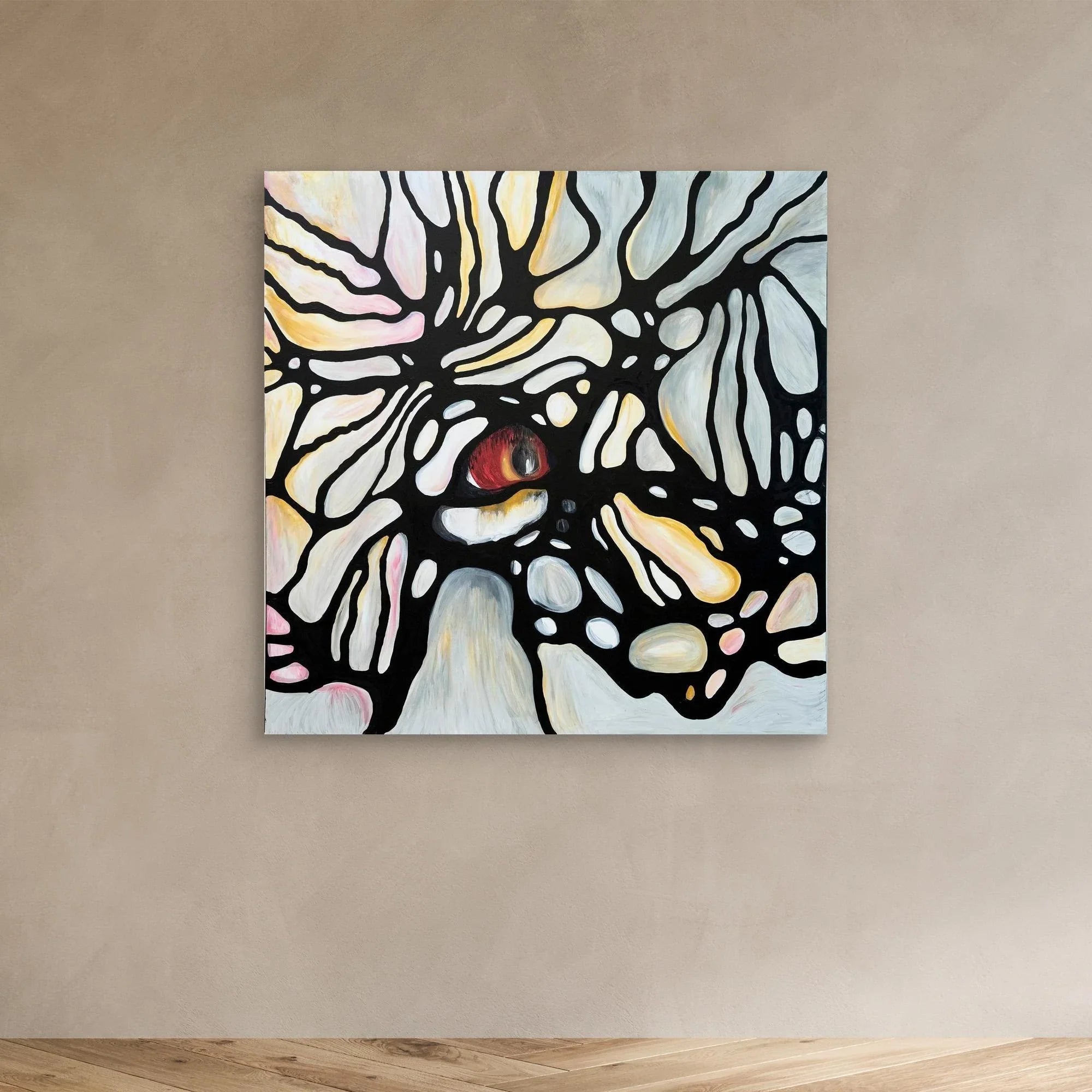 Canvas Print: Zebra - Silvia Pusceddu | Contemporary Art Prints